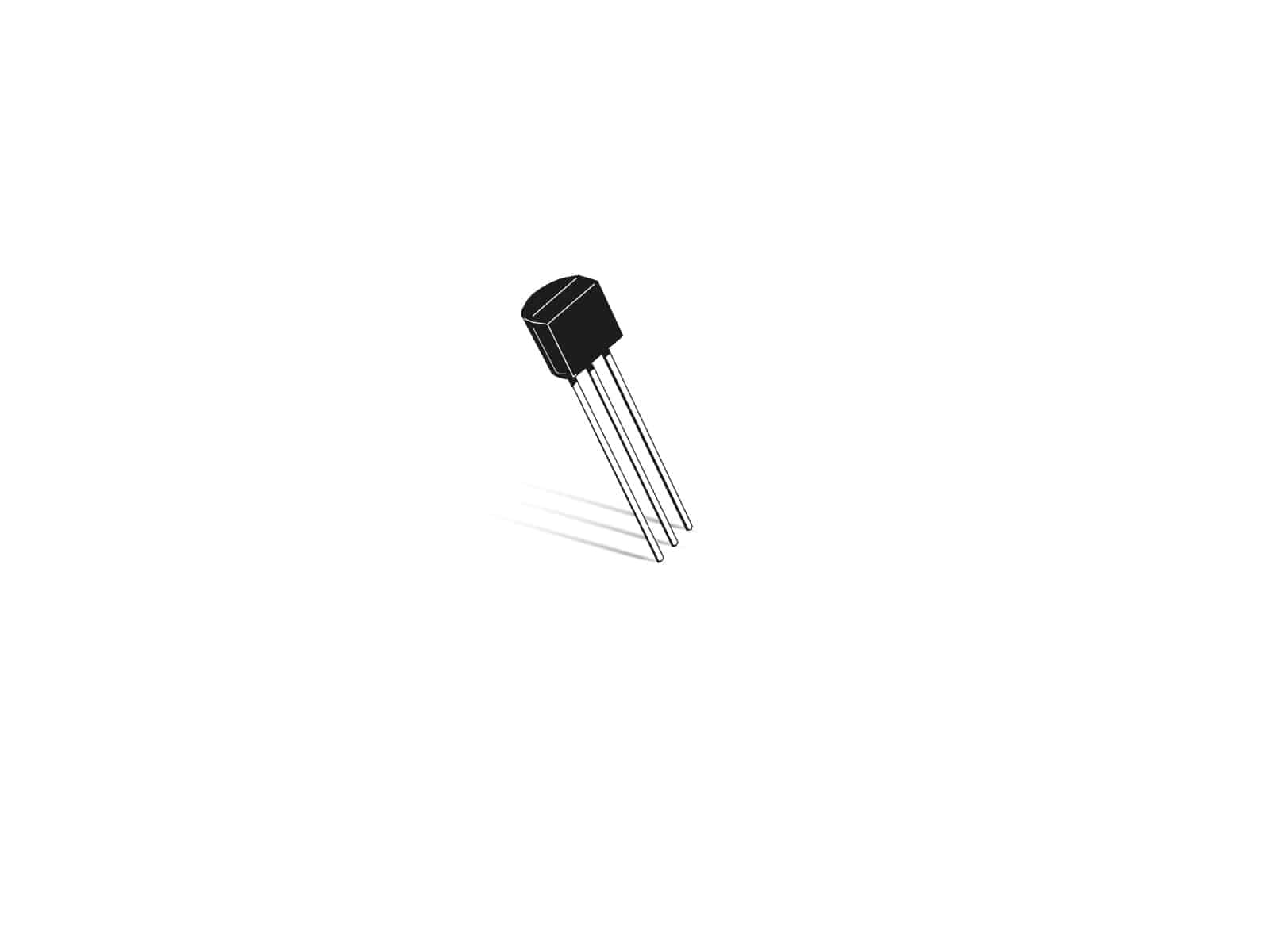 HOTTECH SEMICONDUCTOR Bipolar, Kleinleistungstransistor, 2N5551, TO-92, NPN HOTTECH SEMICONDUCTOR Bipolar, Kleinleistungstransistor, 2N5551, TO-92, NPN