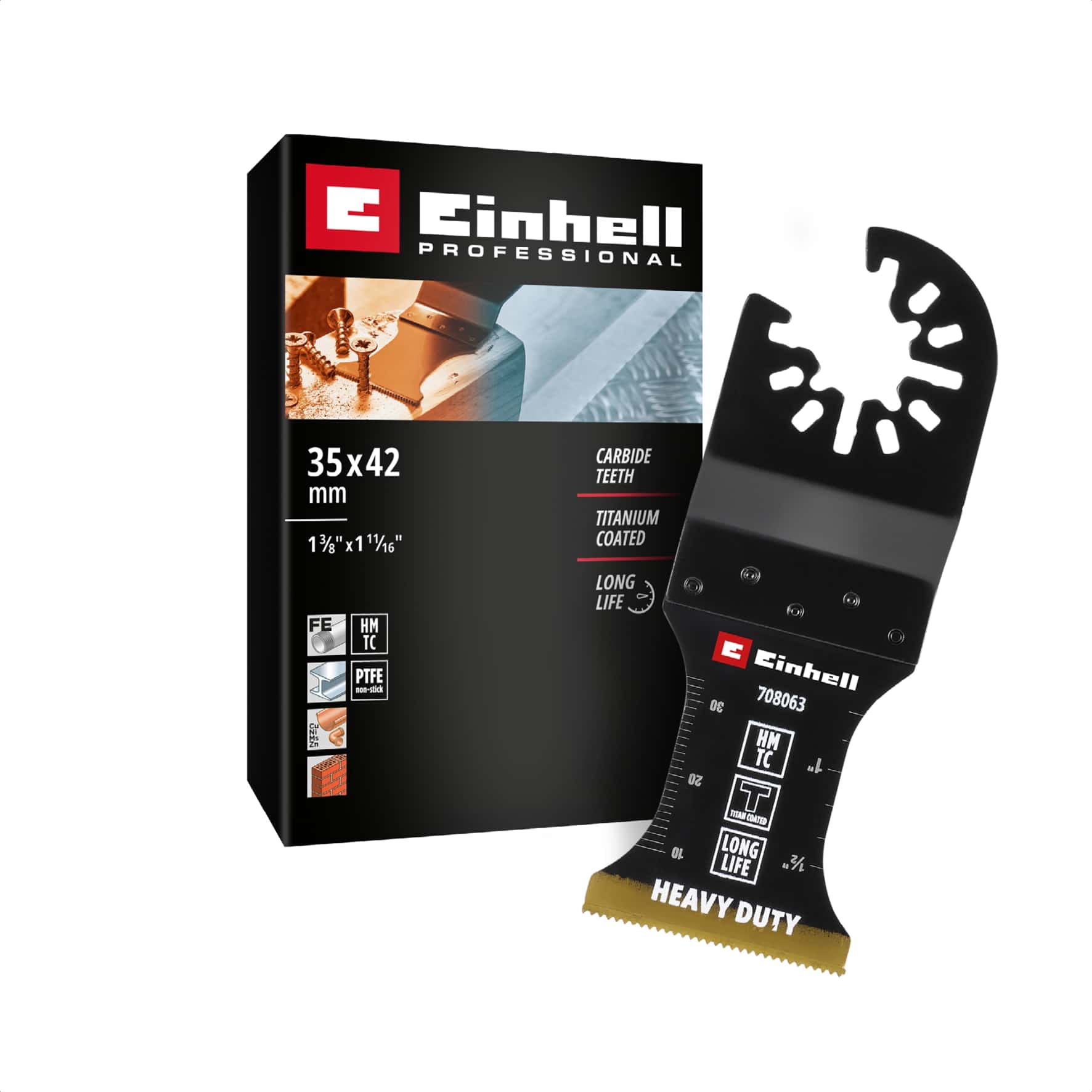 EINHELL Tauchsägeblatt, 708063, HM-TI, 35 mm