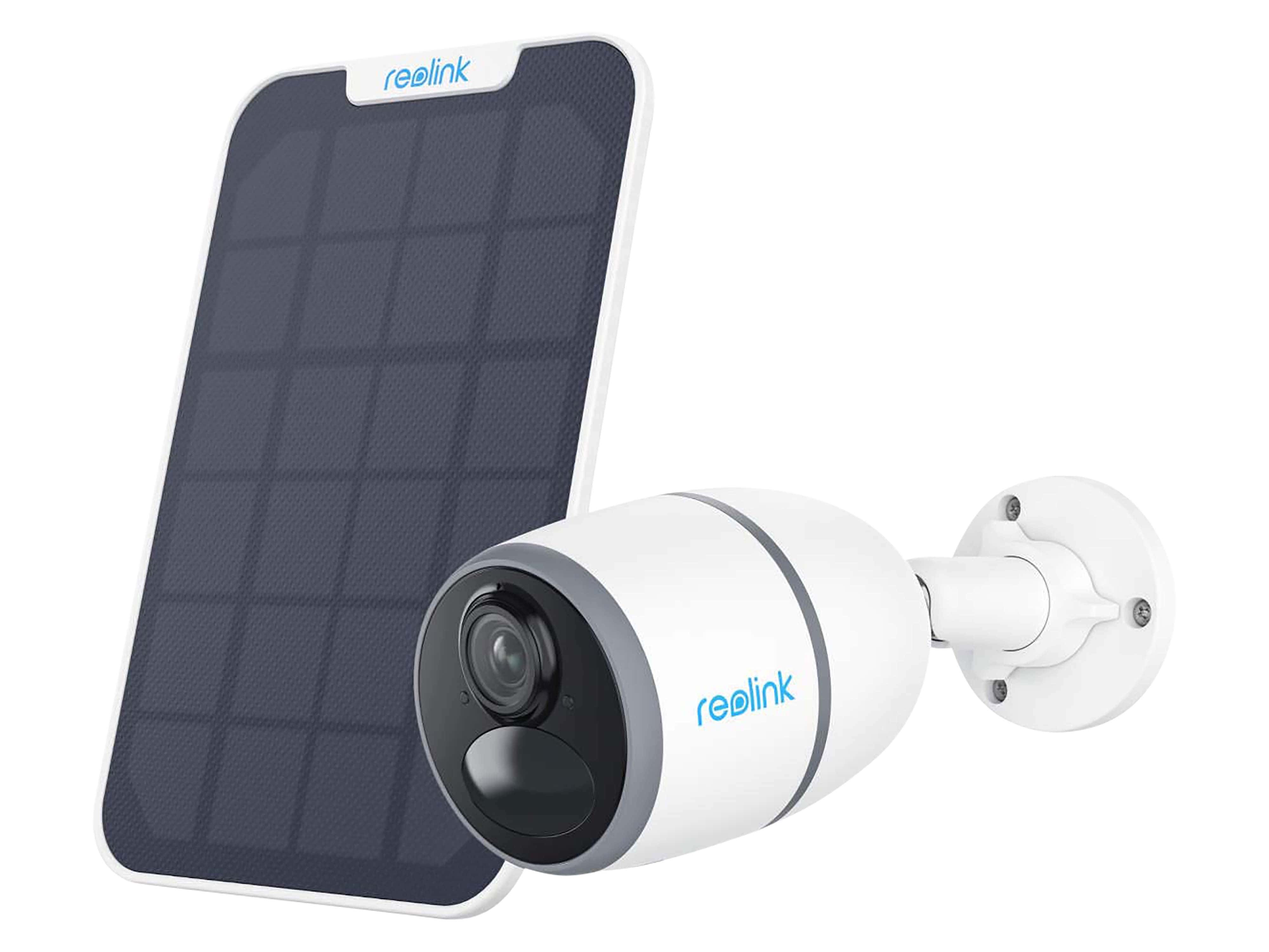 REOLINK Überwachungskamera Go Series, mit Solarpanel, außen, weiß REOLINK Überwachungskamera Go Series, mit Solarpanel, außen, weiß
