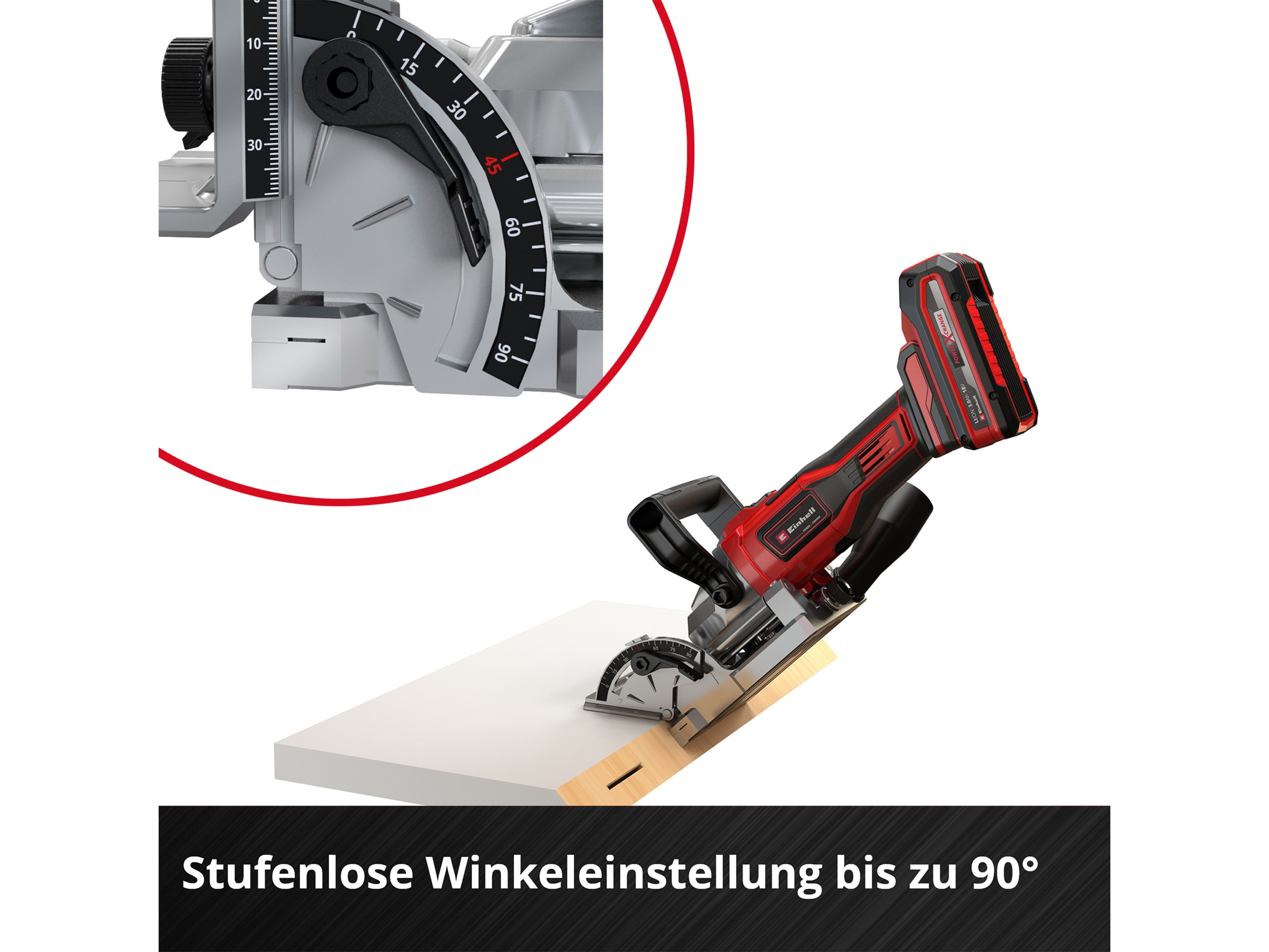 EINHELL Akku-Flachdübelfräse TE-BJ 18 Li - Solo EINHELL Akku-Flachdübelfräse TE-BJ 18 Li - Solo