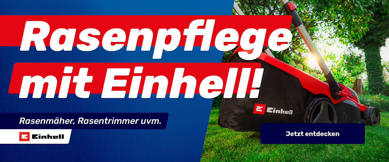 Rasenpflege mit Einhell Rasenpflege mit Einhell