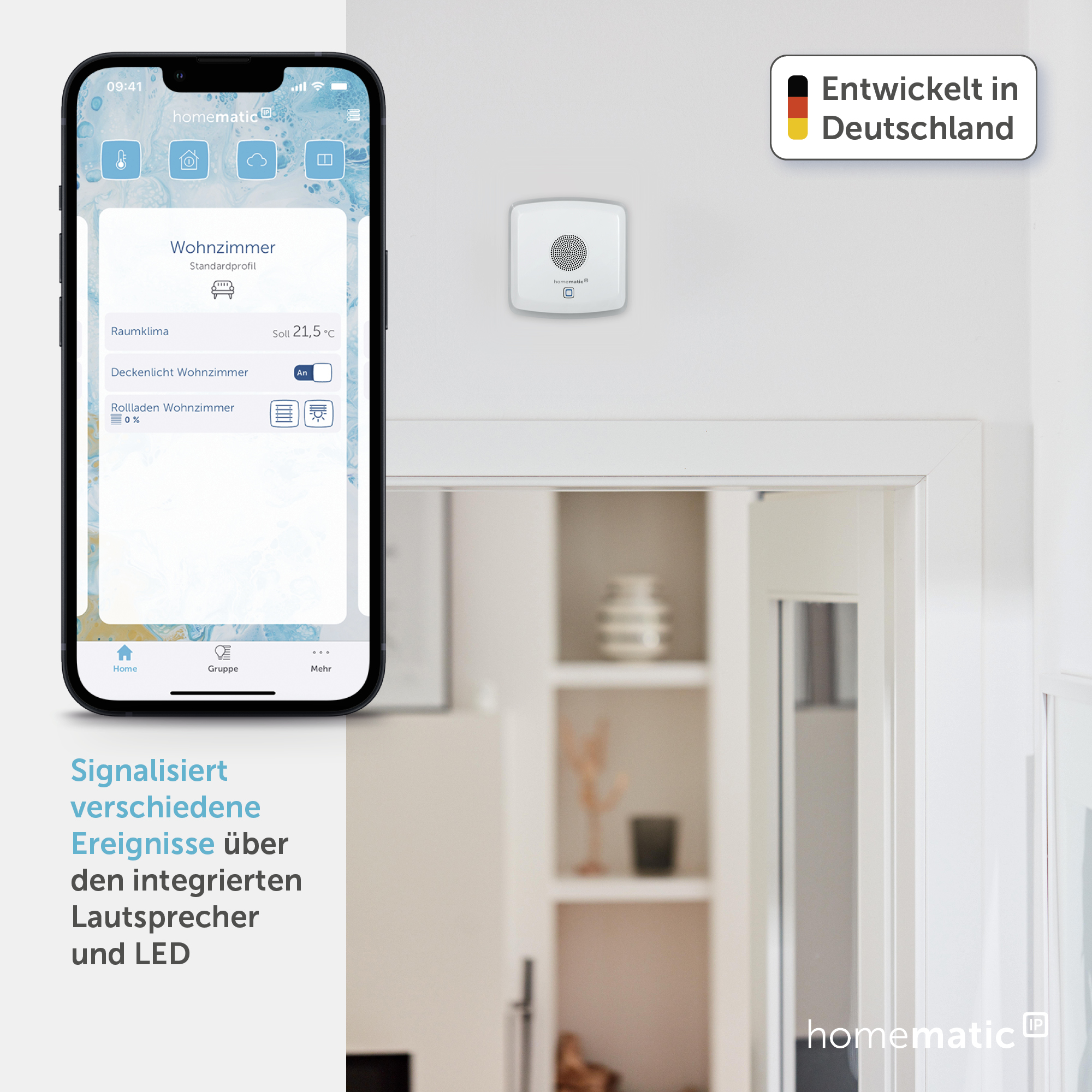 HOMEMATIC IP 152348A0, Kombisignalgeber