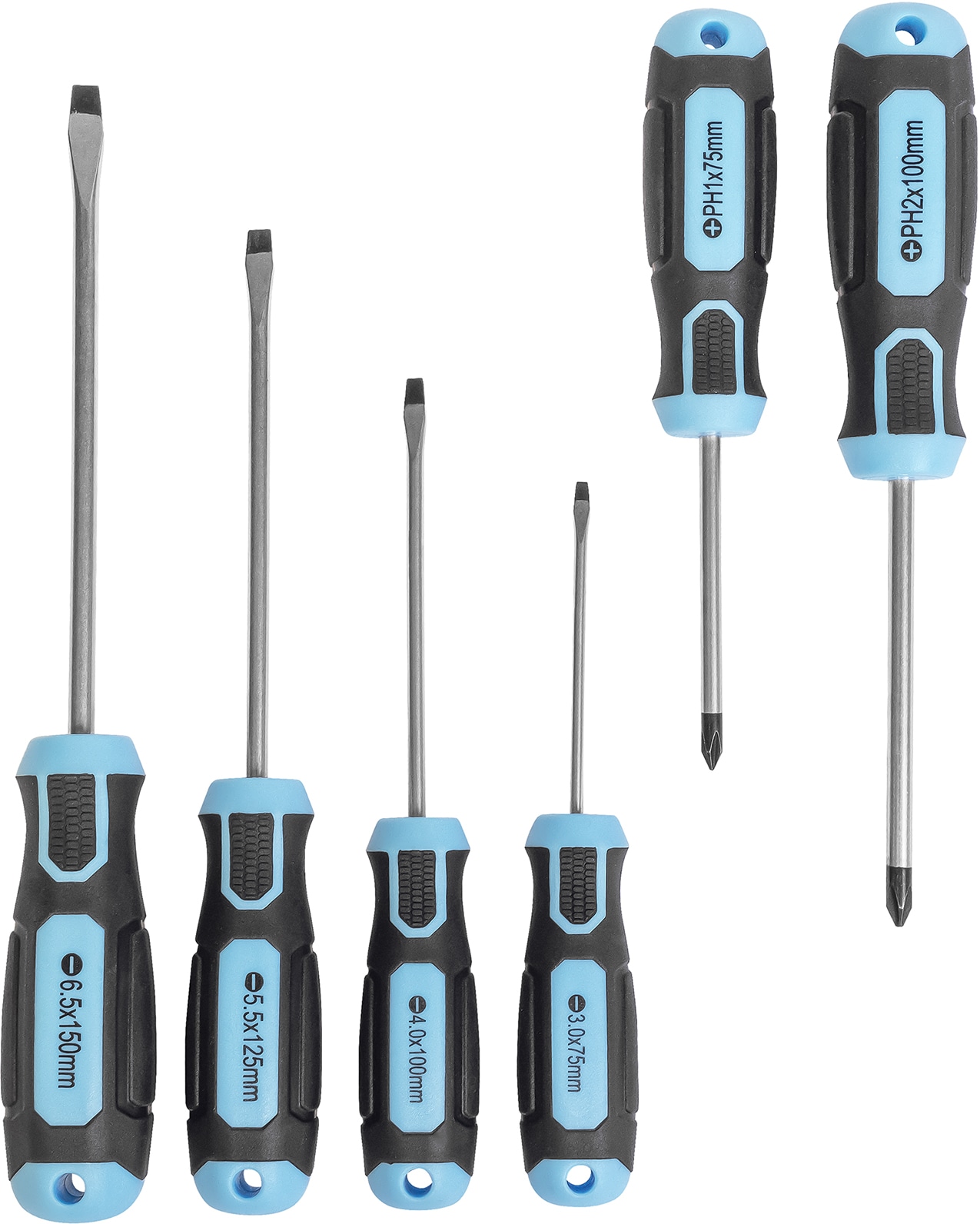 QUANTOOL Schraubendreher-Set, 6-teilig