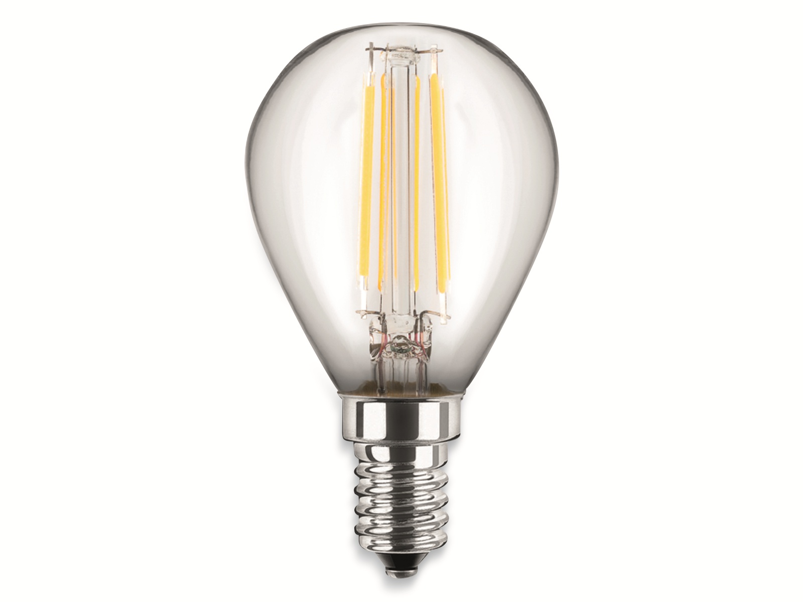 BLULAXA LED-Filament-Lampe, G45, E14, EEK: E, 6,5 W, 810 lm, 2700 K