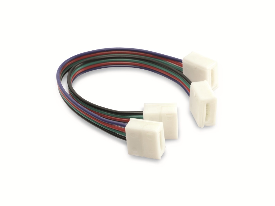 Ilufa LED-Strip Anschluss-/Verbindungsset 168106, 4-polig, 2 Stück