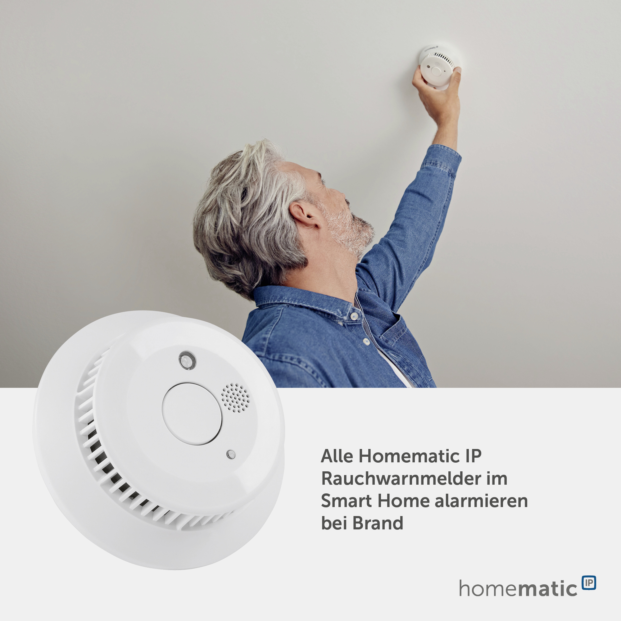 HOMEMATIC IP 156587A0, Rauchwarnmelder, Q-Label