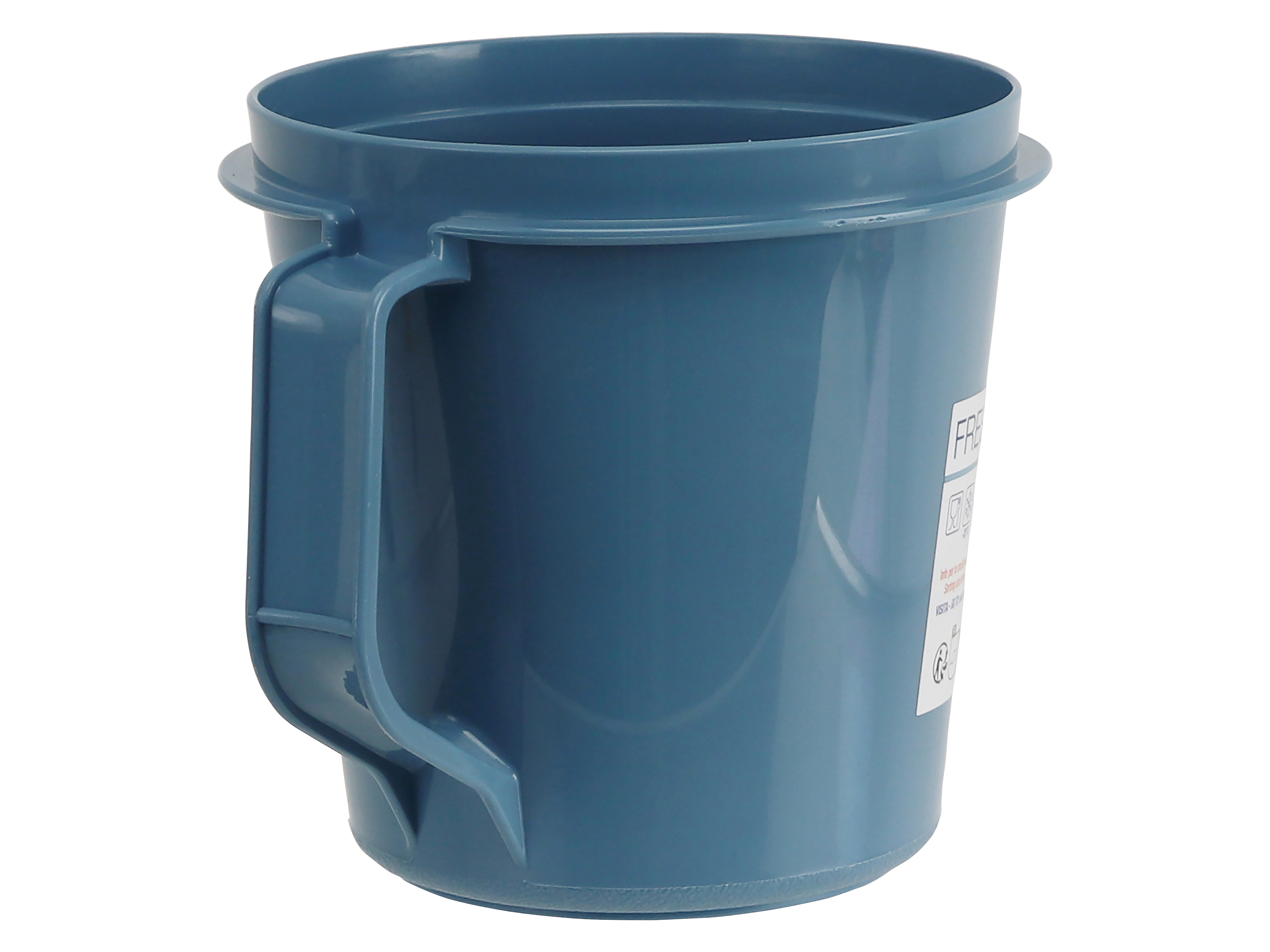 Aufbewahrungsbecher Tontarelli, 640 ml, mit Henkel, Blau