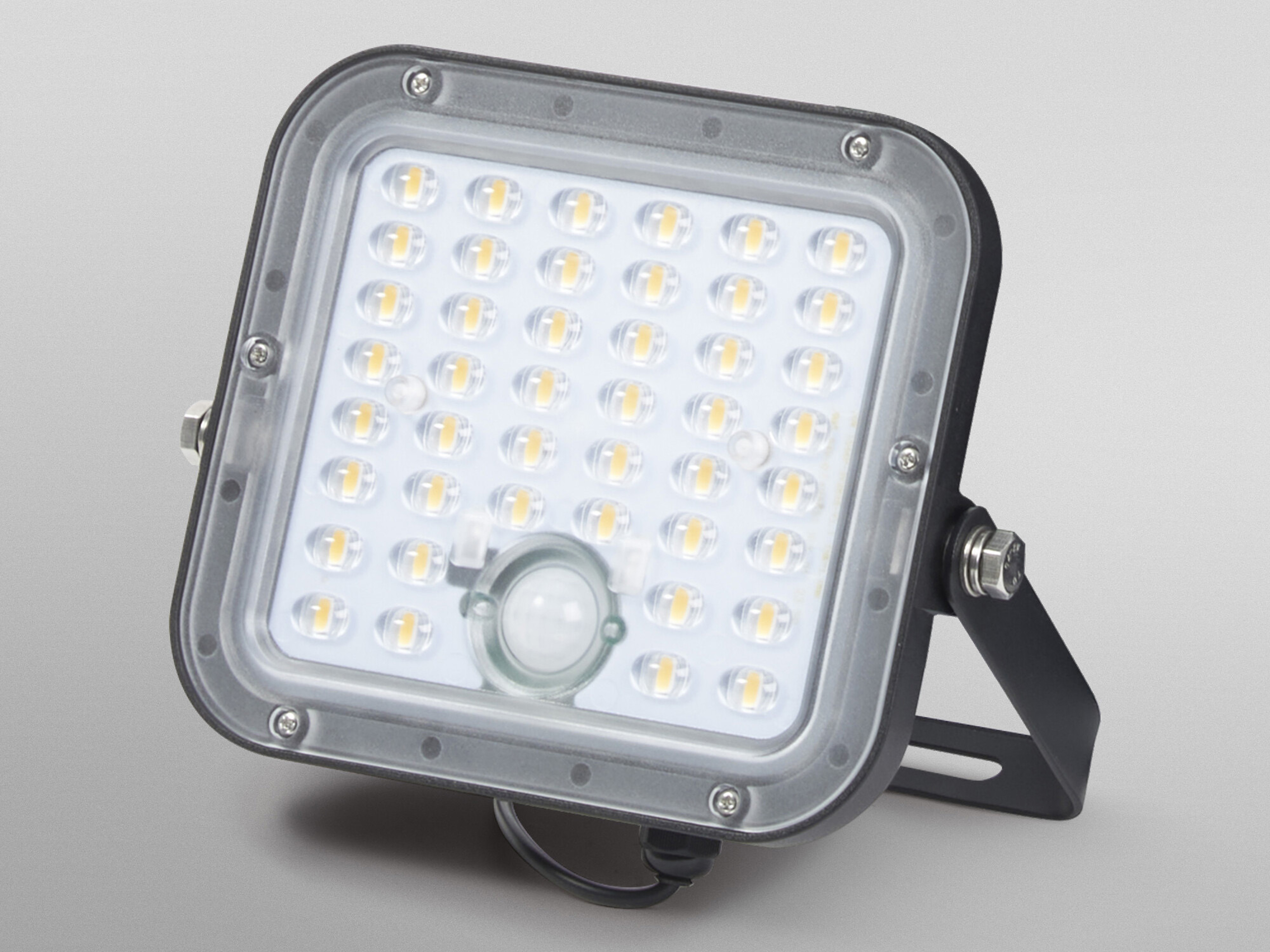 OSRAM Solar LED-Fluter, 10W, 1400lm, 4000K, schwarz