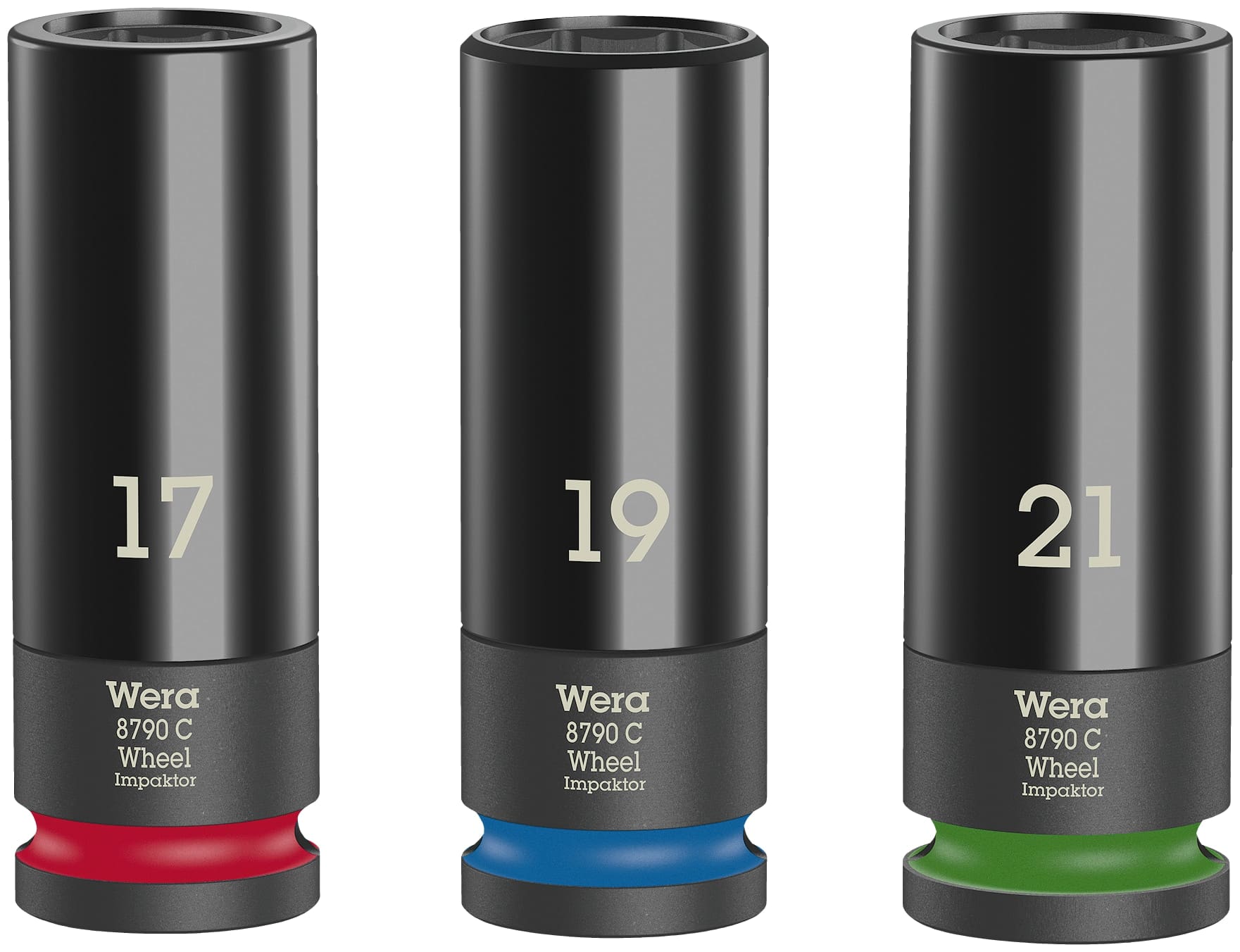 WERA Drehmomentschlüssel-Set, Click-Torque C 3 + Wheel Impaktor C Set 1