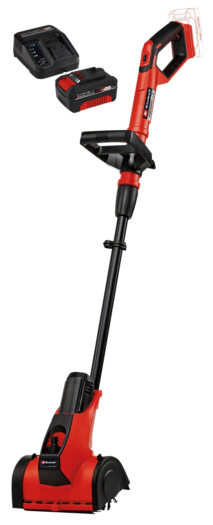 EINHELL Akku-Oberflächenbürste Picobella + Starterset