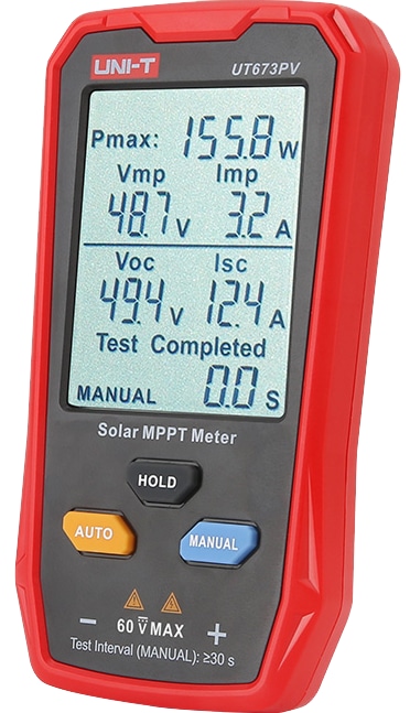 UNI-T Solar MPPT Messgerät UT673PV UNI-T Solar MPPT Messgerät UT673PV
