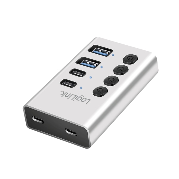 LOGILINK USB-C Hub UA0446, 4 Port LOGILINK USB-C Hub UA0446, 4 Port