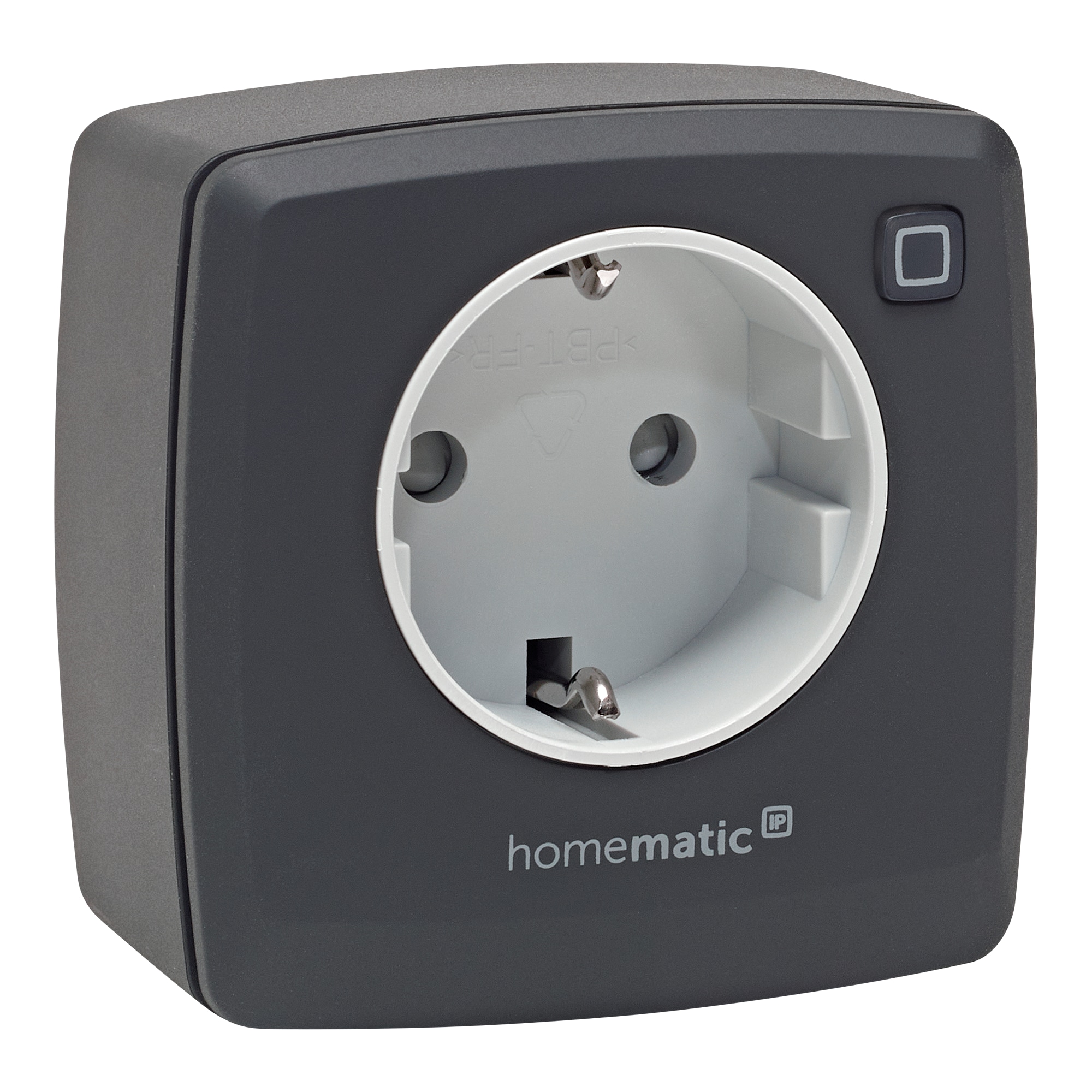 HOMEMATIC IP 161621A0, Dimmer-Steckdose, Phasenabschnitt, anthrazit