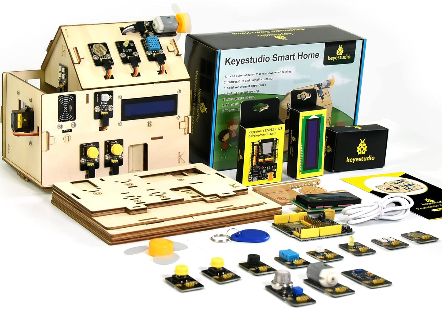 KUBII Bausatz Home Automation Kit mit ESP32
