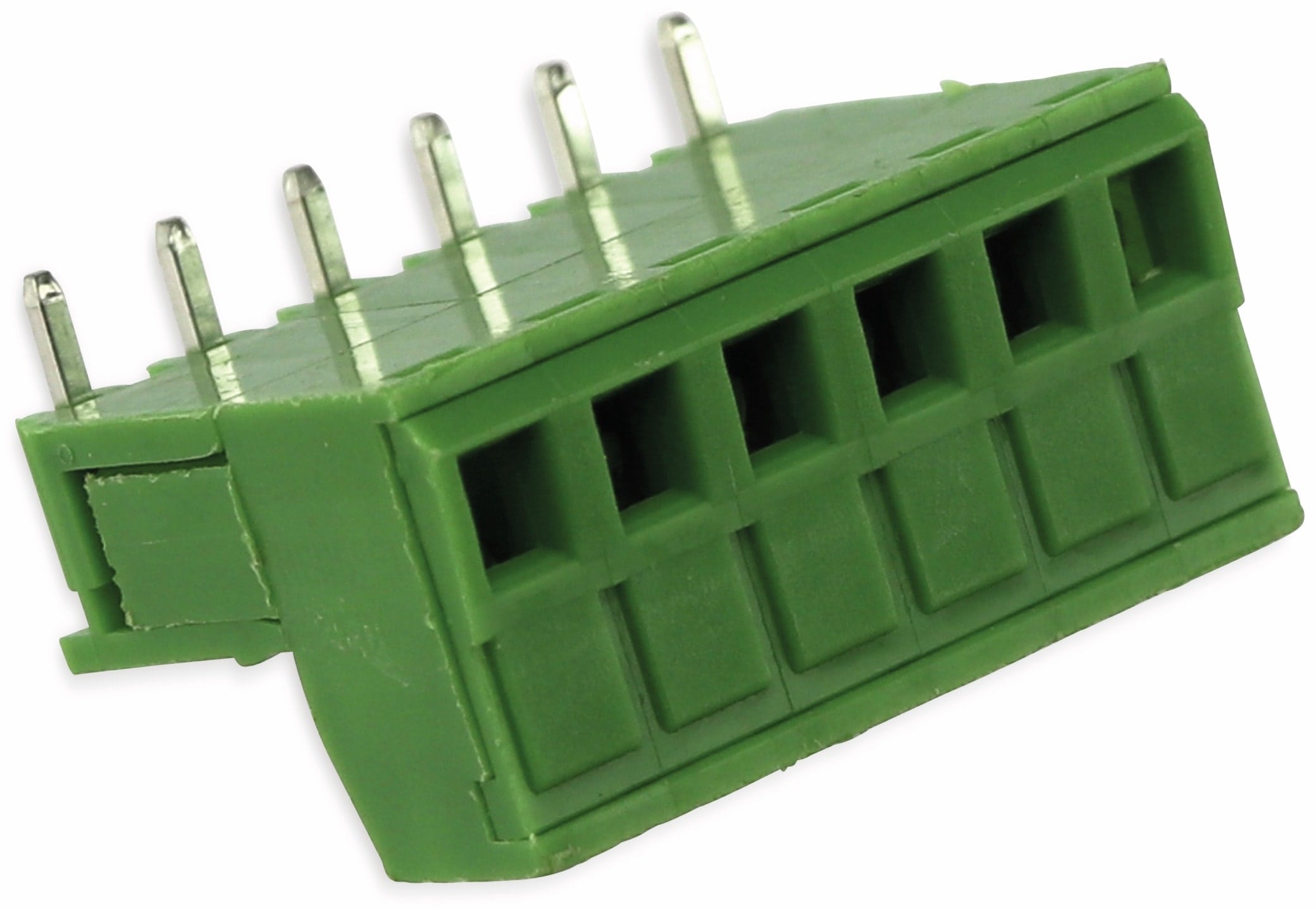 Leiterplattenanschlussklemme, 6pol., RM5,08 mm, 10A