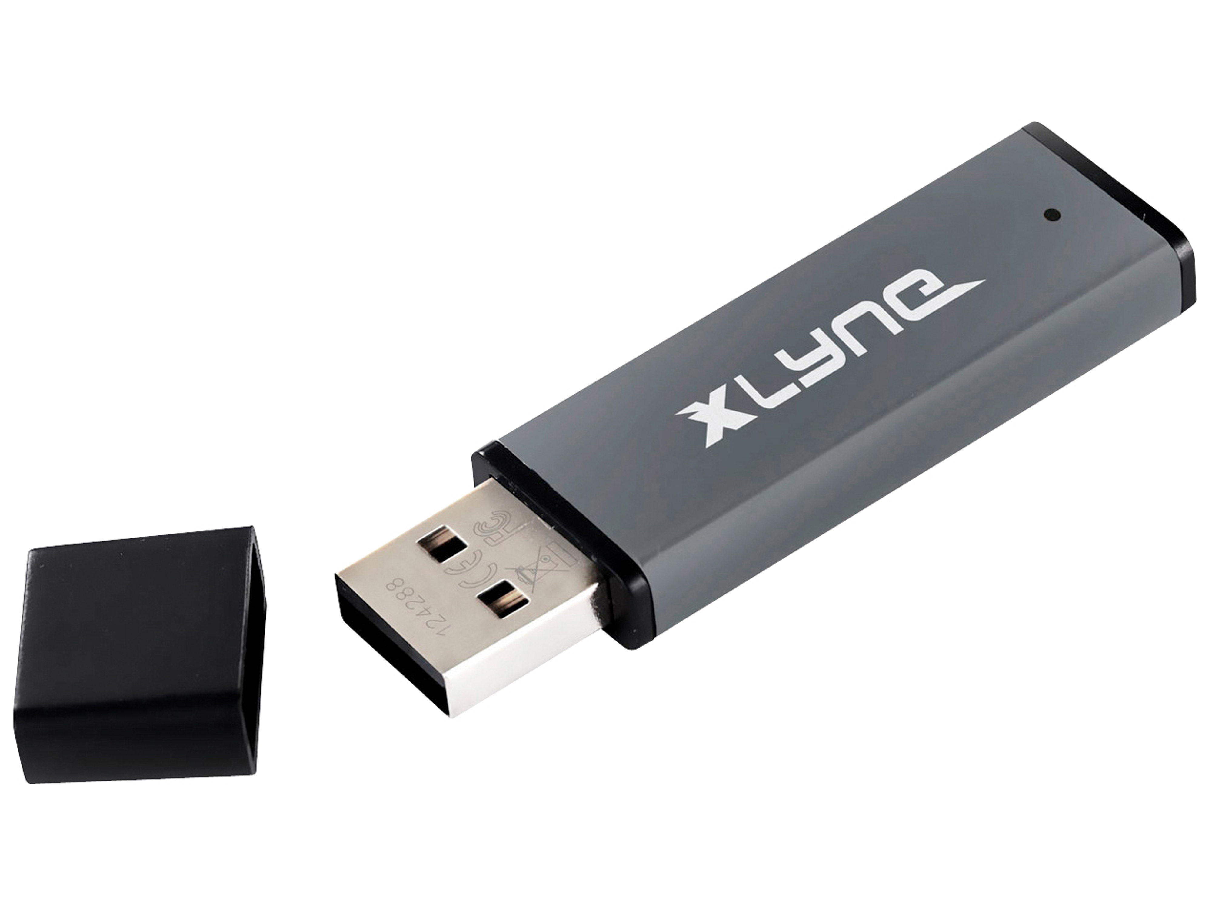 XLYNE USB-Stick Alu, USB 2.0, 64 GB