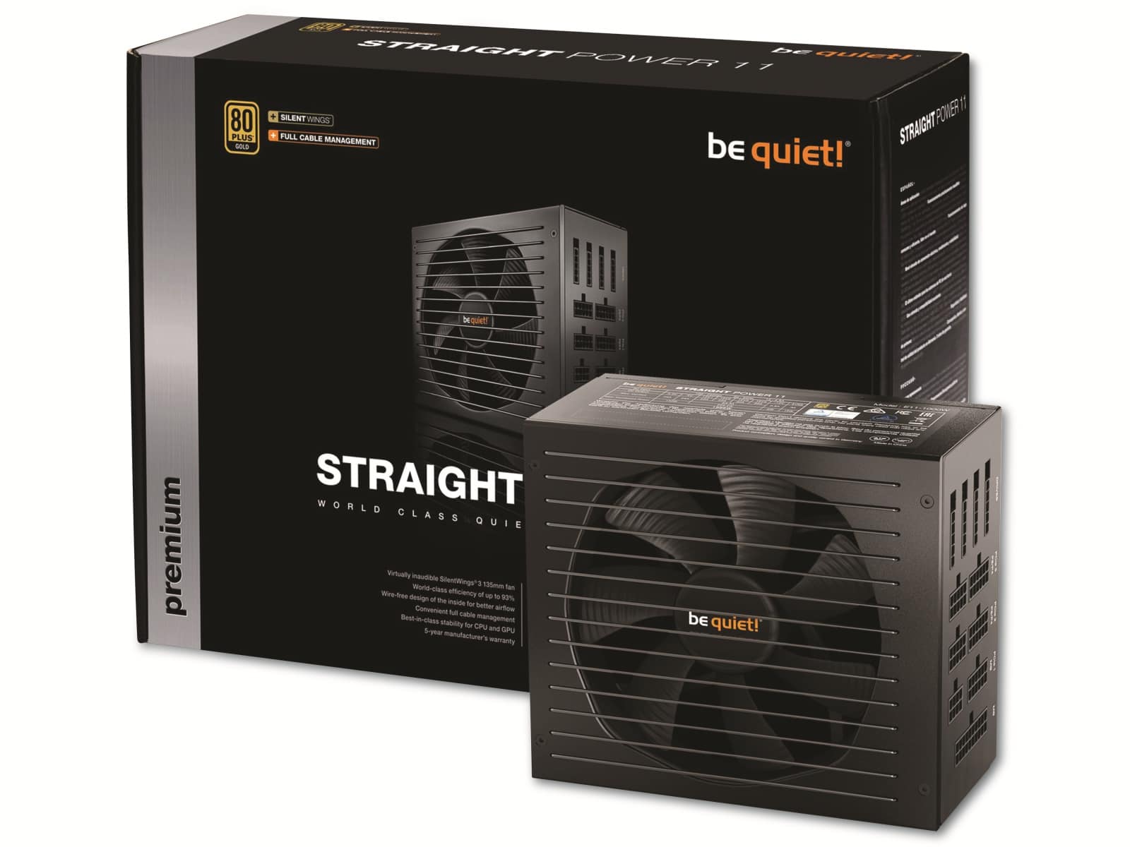 BE QUIET! PC-Netzteil Straight Power 11, 850W, 80+ Gold