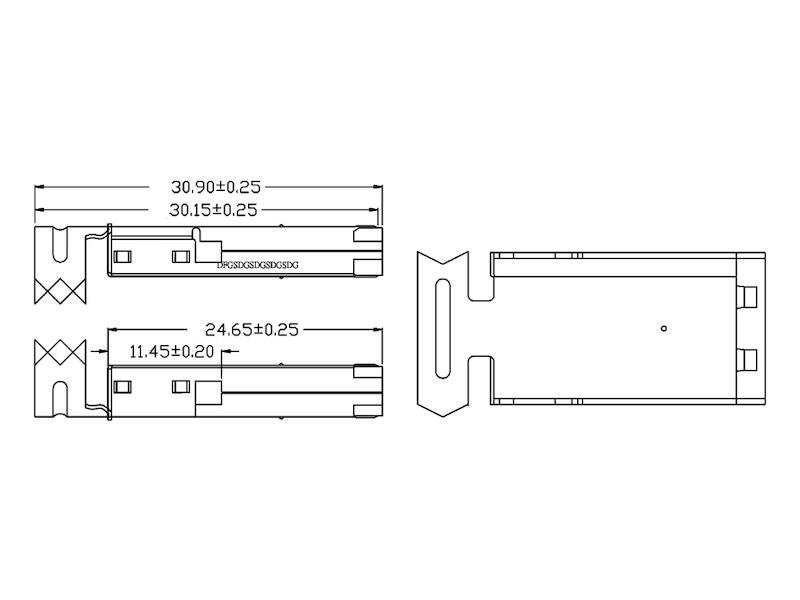 ECON CONNECT FireWire Stecker 6-polig, Lötanschluss