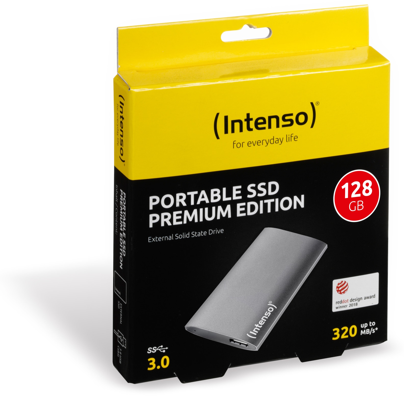 INTENSO USB 3.0-SSD Portable Premium Edition, 128 GB INTENSO USB 3.0-SSD Portable Premium Edition, 128 GB