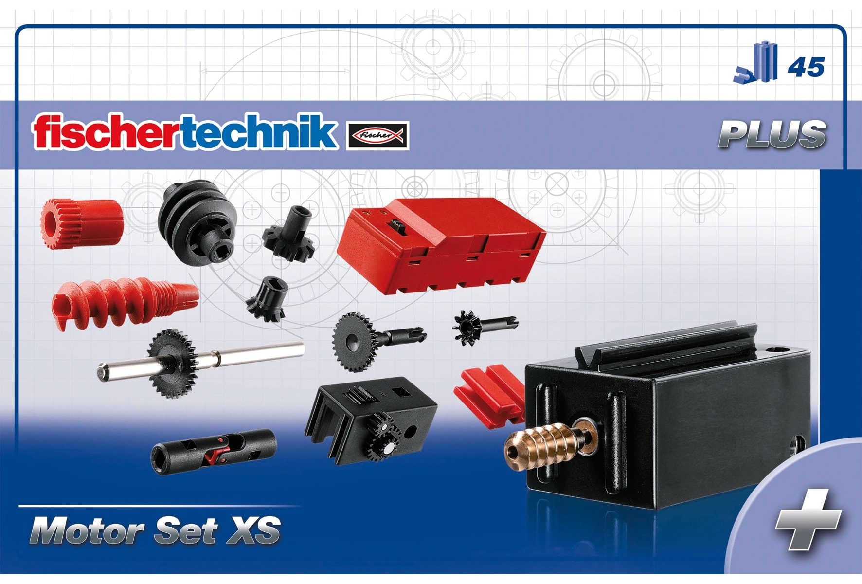 FISCHERTECHNIK Education, 505281, Motor Set XS