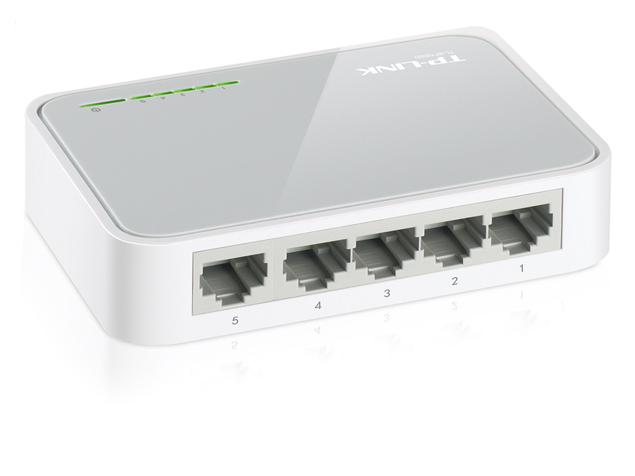 TP-LINK Netzwerk-Switch TL-SF1005D, 5-Port TP-LINK Netzwerk-Switch TL-SF1005D, 5-Port