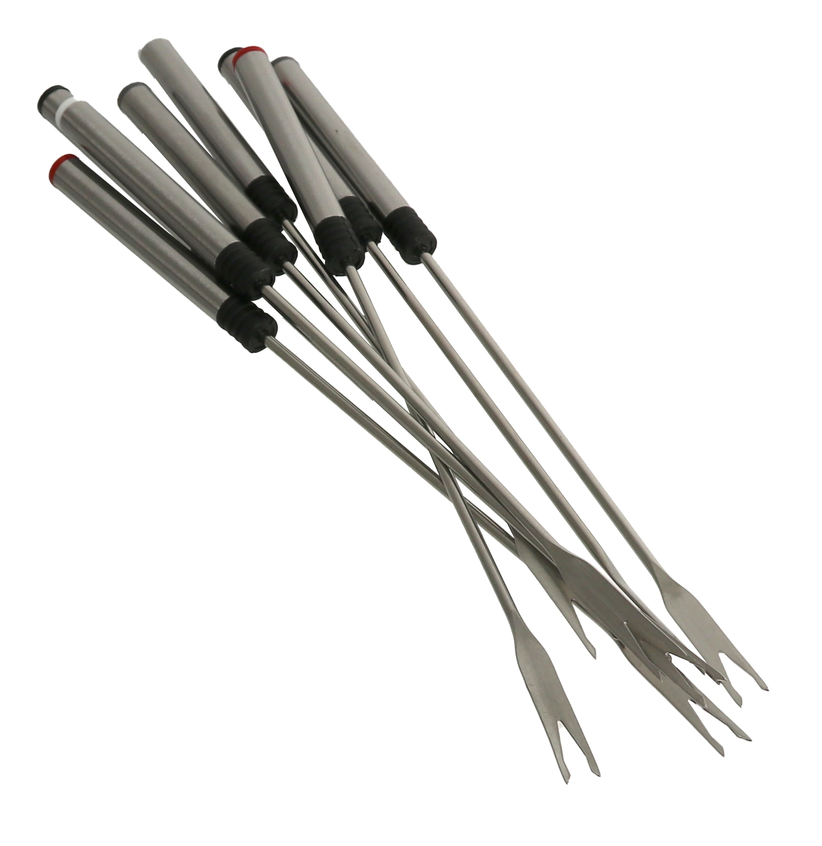 Fondue-Set, 1500W, B-Ware, rot/silber, B-Ware