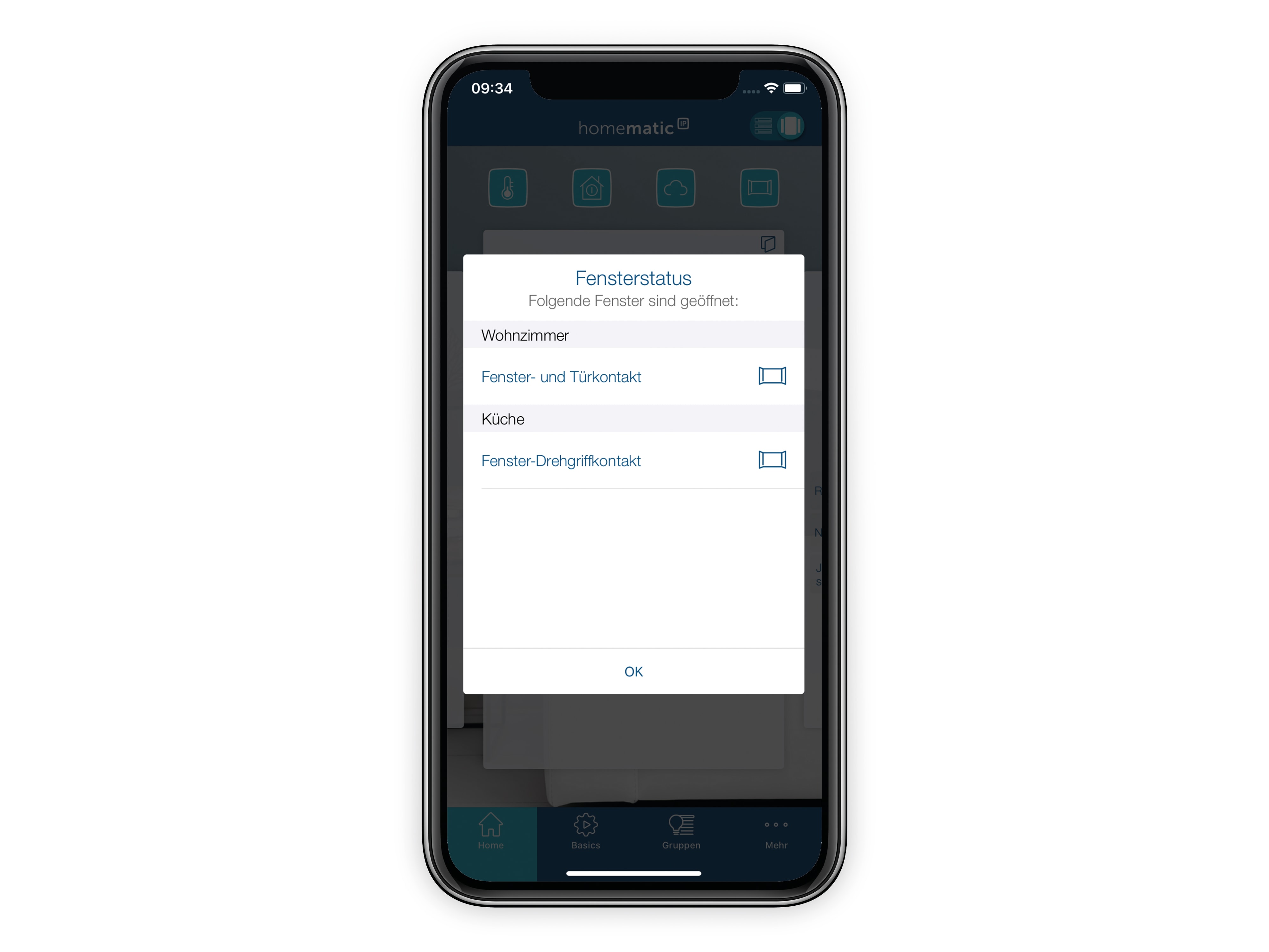 HOMEMATIC IP Smart Home 151363, Fenster- und Türkontakt, magnetischm 6 Stück