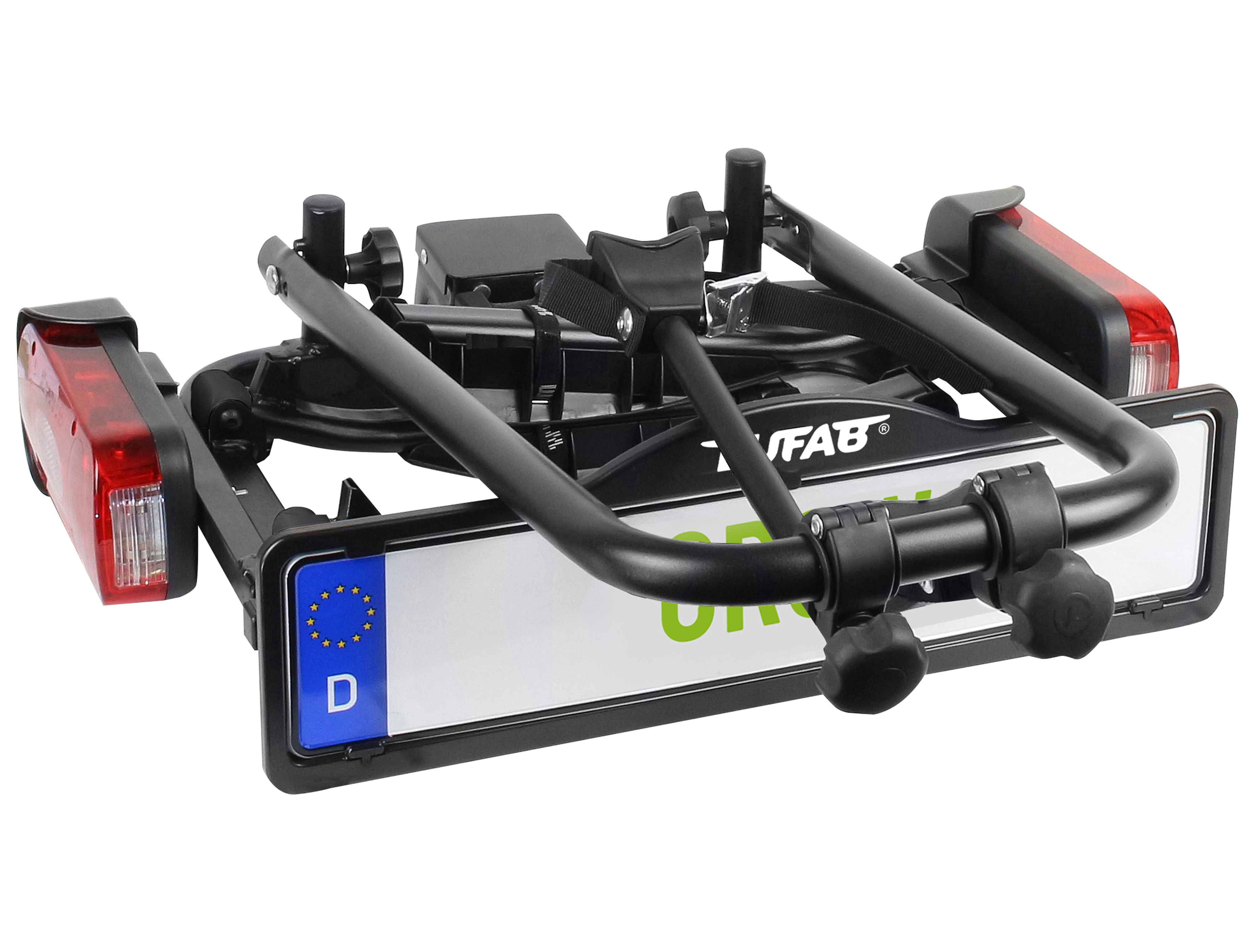 EUFAB Fahrradträger, CROW, 11563, für 2 Fahrräder