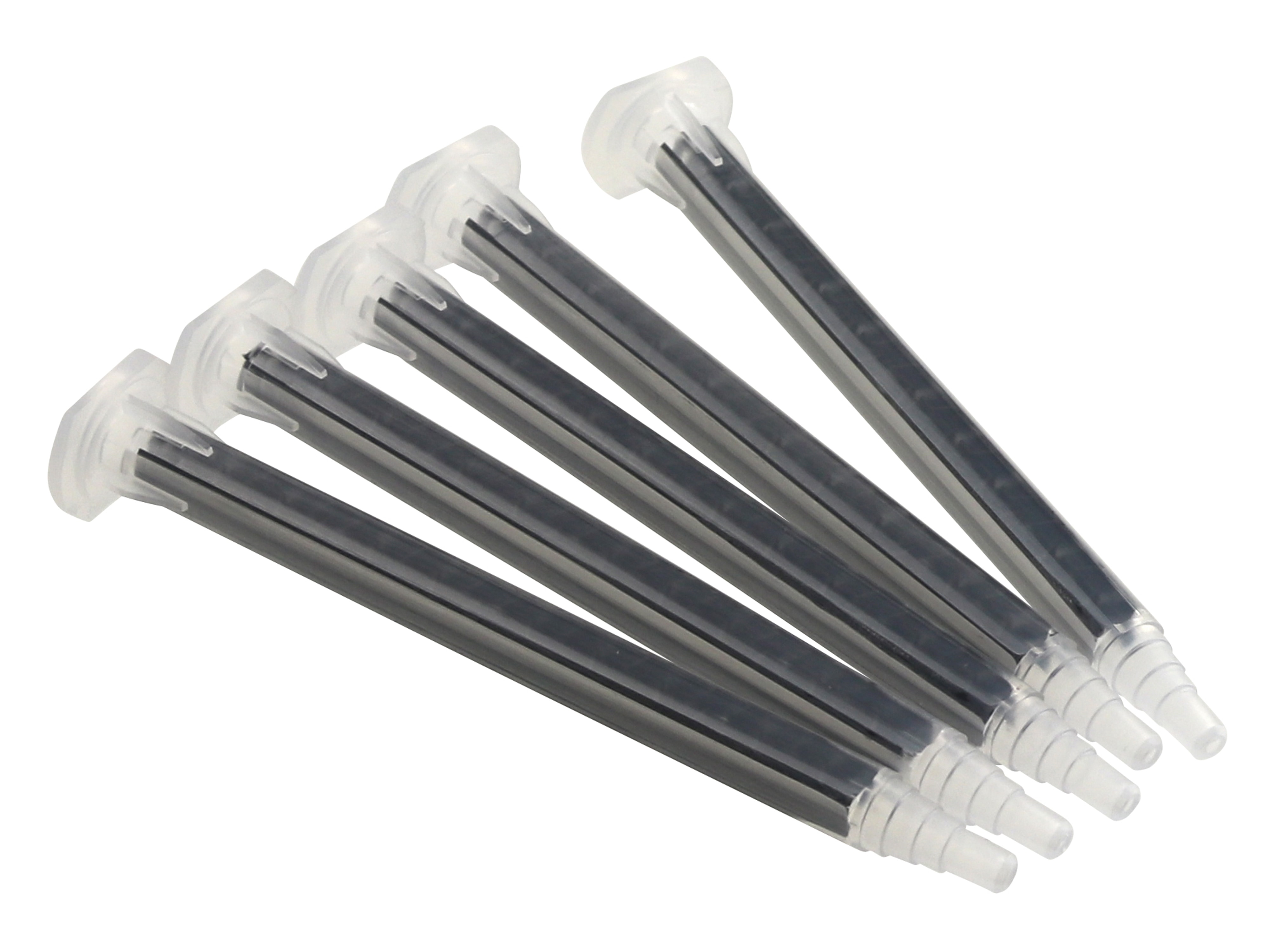 WIKO Mixtüllen für 2K-Kartuschen 3D-DYNAMIX.B100, 5 Stück, schwarz WIKO Mixtüllen für 2K-Kartuschen 3D-DYNAMIX.B100, 5 Stück, schwarz