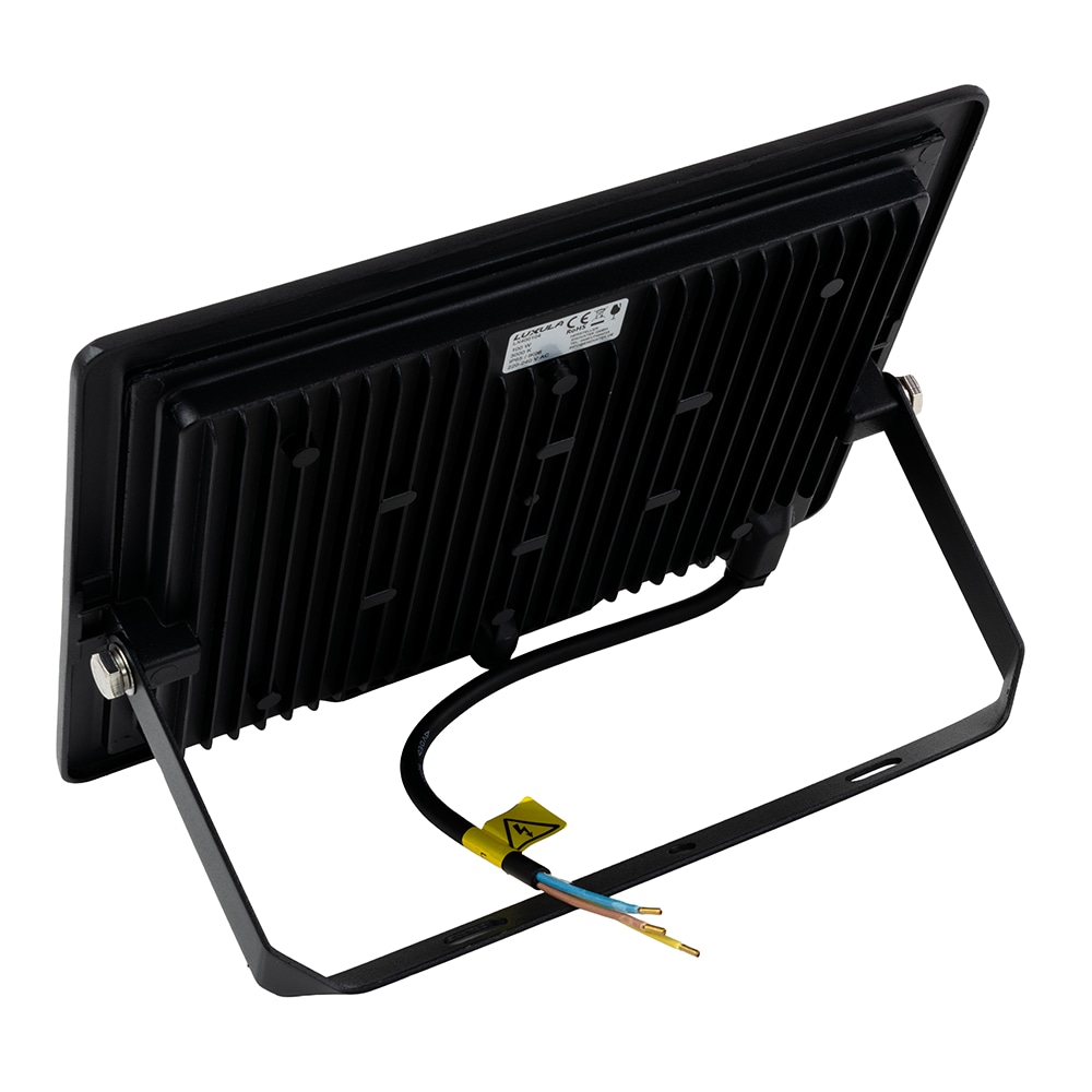 LUXULA LED-Fluter, EEK: F, 100W, 10000lm, 3000K, schwarz