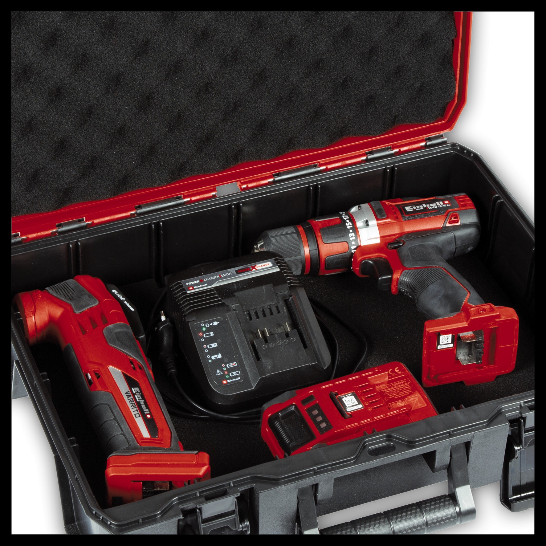 EINHELL Systemkoffer E-Case S-F inkl. grid foam EINHELL Systemkoffer E-Case S-F inkl. grid foam