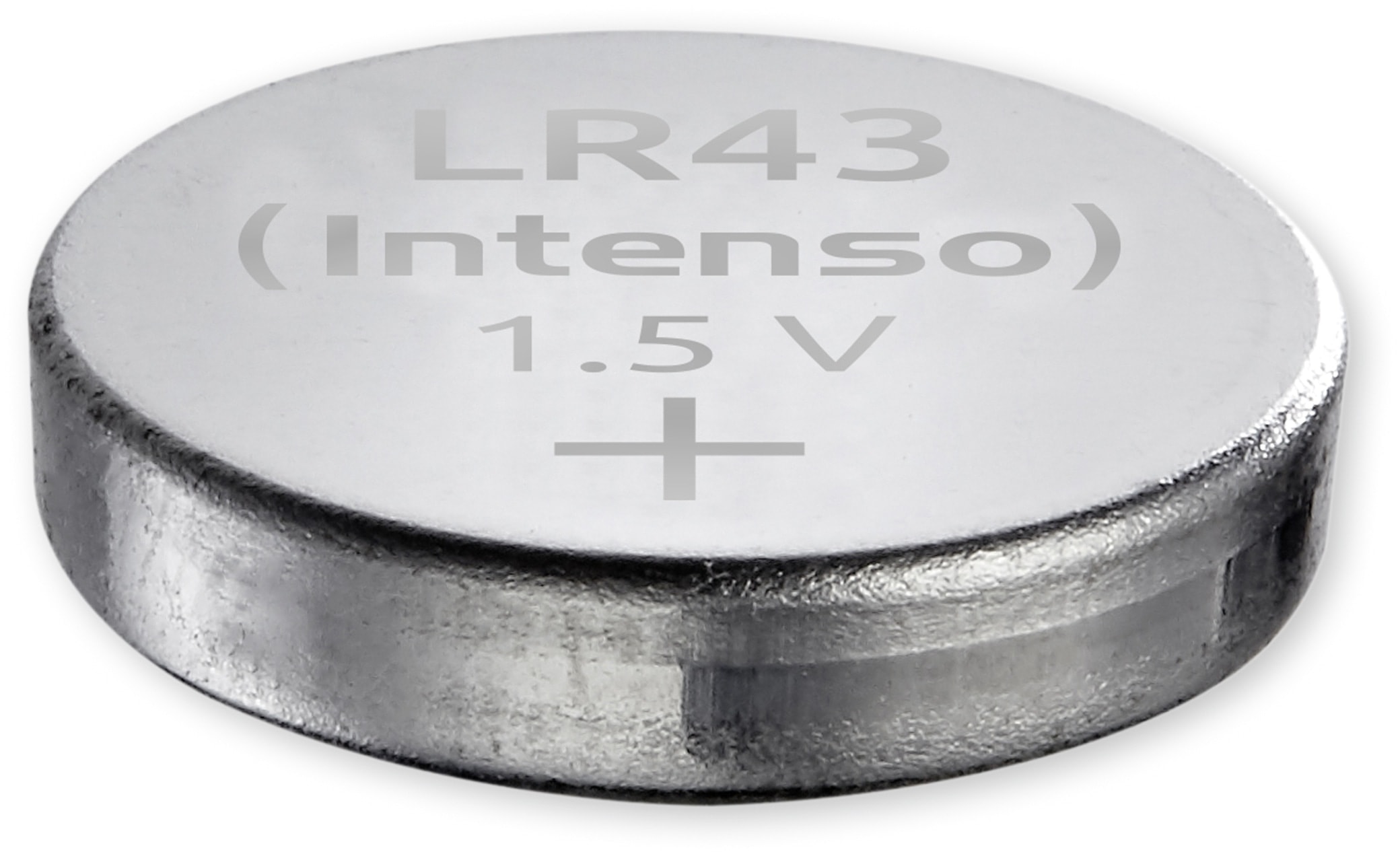 INTENSO Alkaline-Knopfzelle LR43, 2 Stück INTENSO Alkaline-Knopfzelle LR43, 2 Stück