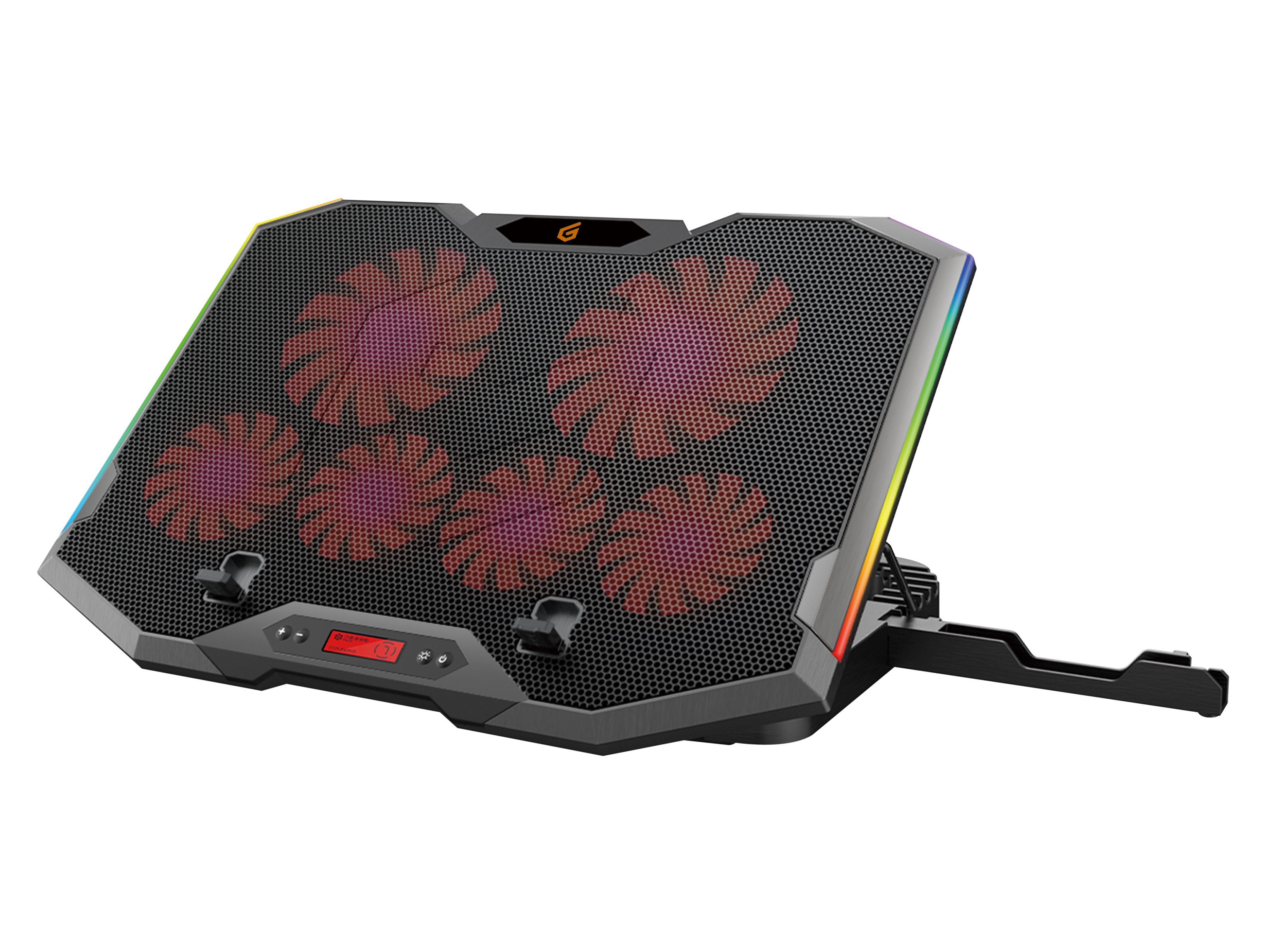 CONCEPTRONIC 6-Fan Cooling Pad 43,2 cm (17.0"), Gaming
