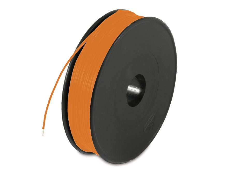 RAUTRONIC Schaltdraht YV, 0,8 mm, 25 m, orange RAUTRONIC Schaltdraht YV, 0,8 mm, orange