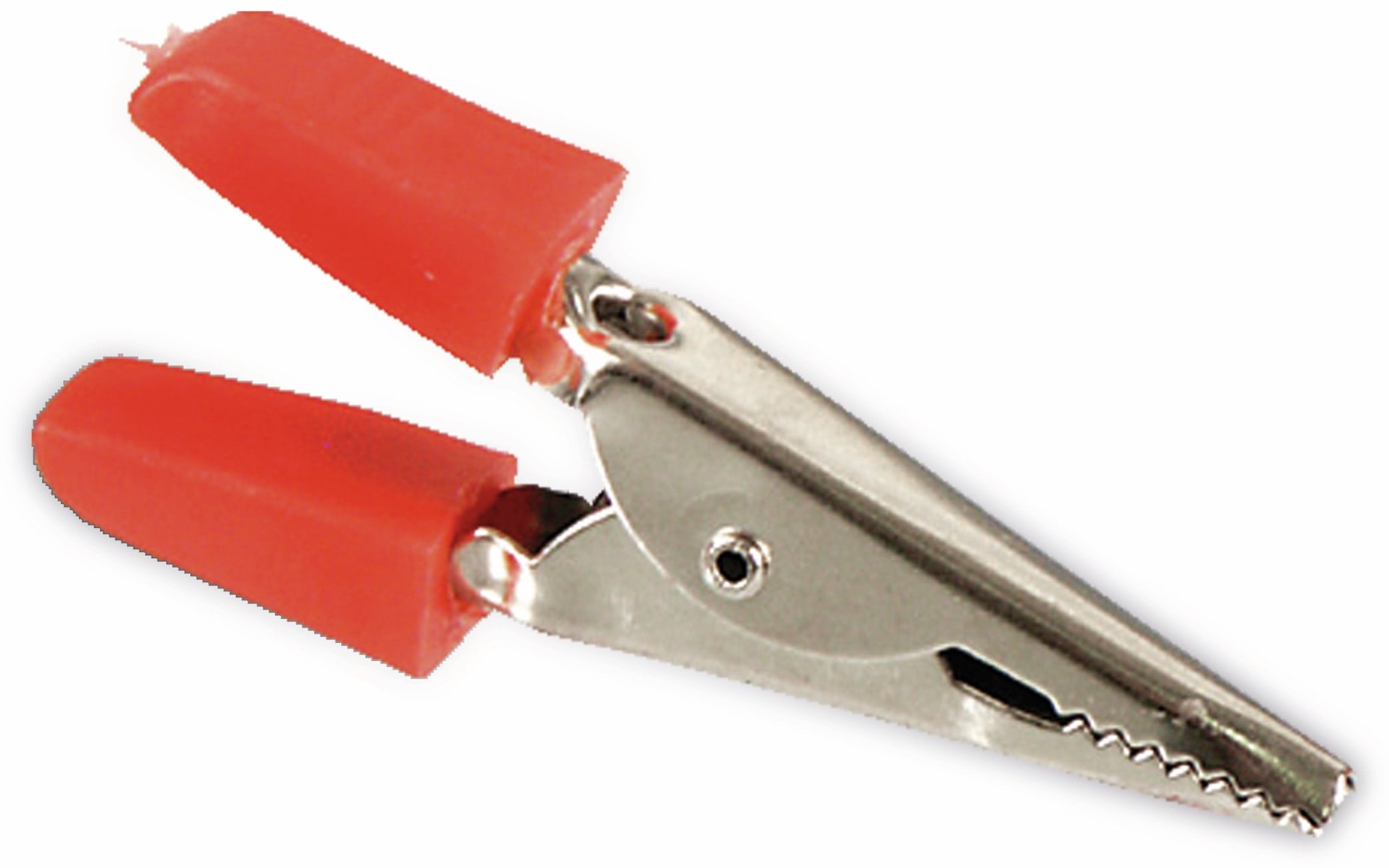 GOOBAY Krokodilklemme, teilisoliert, 45 mm, rot