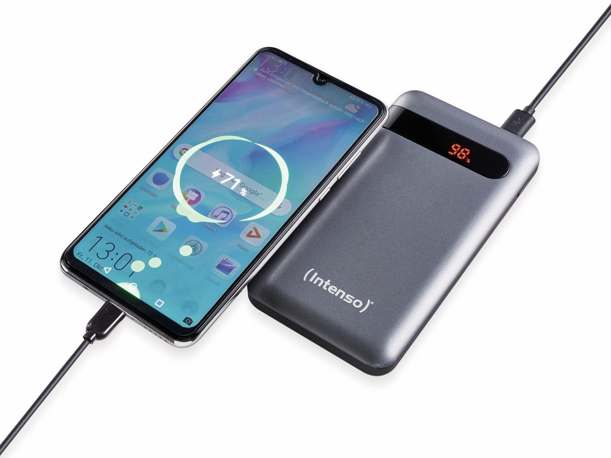 INTENSO USB Powerbank 7332330 PD10000, 10.000 mAh, schwarz INTENSO USB Powerbank 7332330 PD10000, 10.000 mAh, schwarz