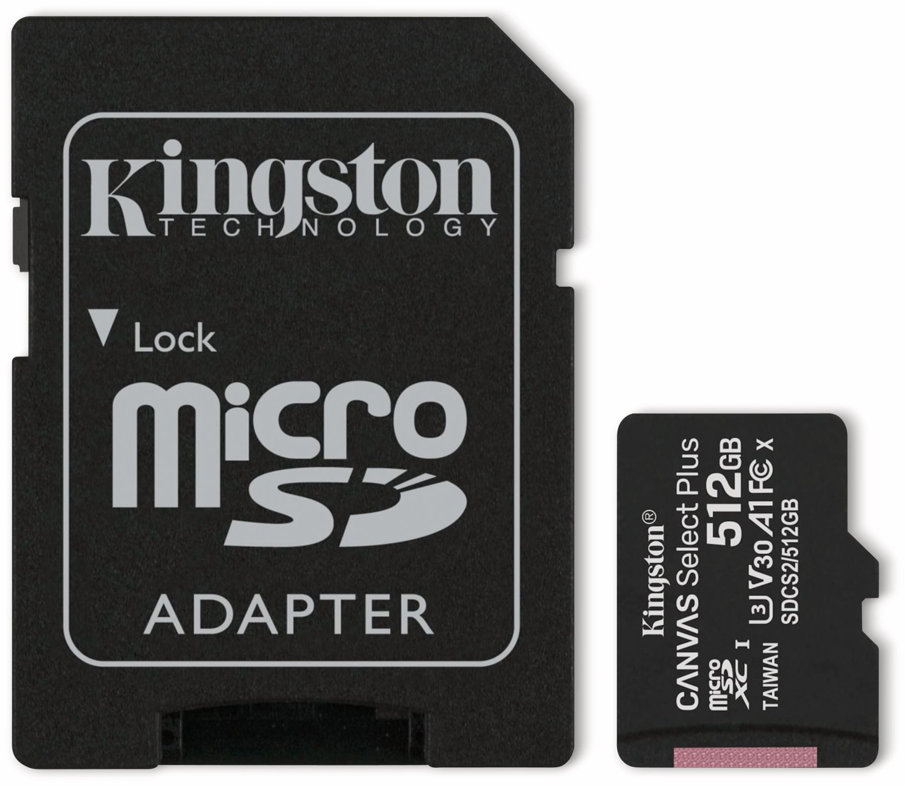KINGSTON MicroSD-Card Canvas Select Plus, 512 GB