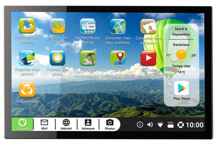 ORDISSIMO Tablet Célia 25,6 cm (10") SC9863A, 64GB, Android