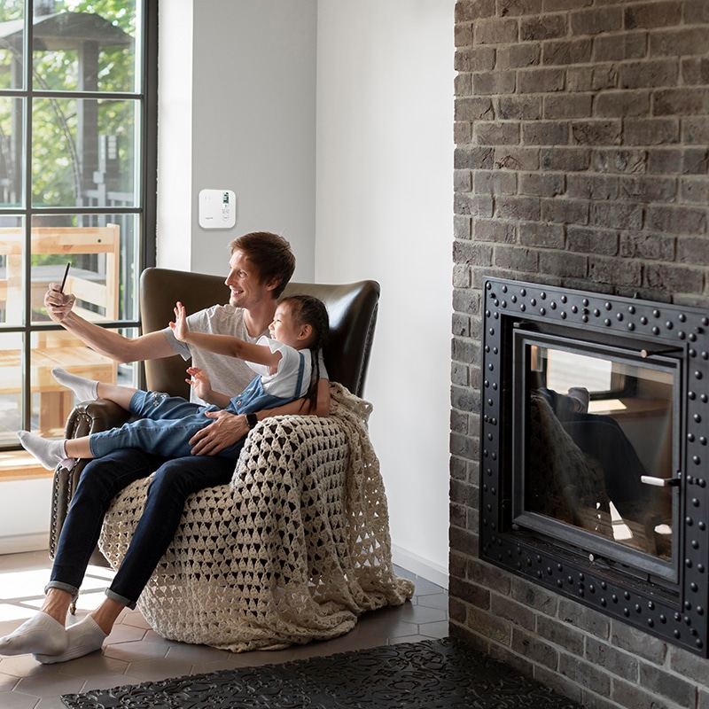 LOGILINK Kohlenmonoxid-Melder SC0123, weiß