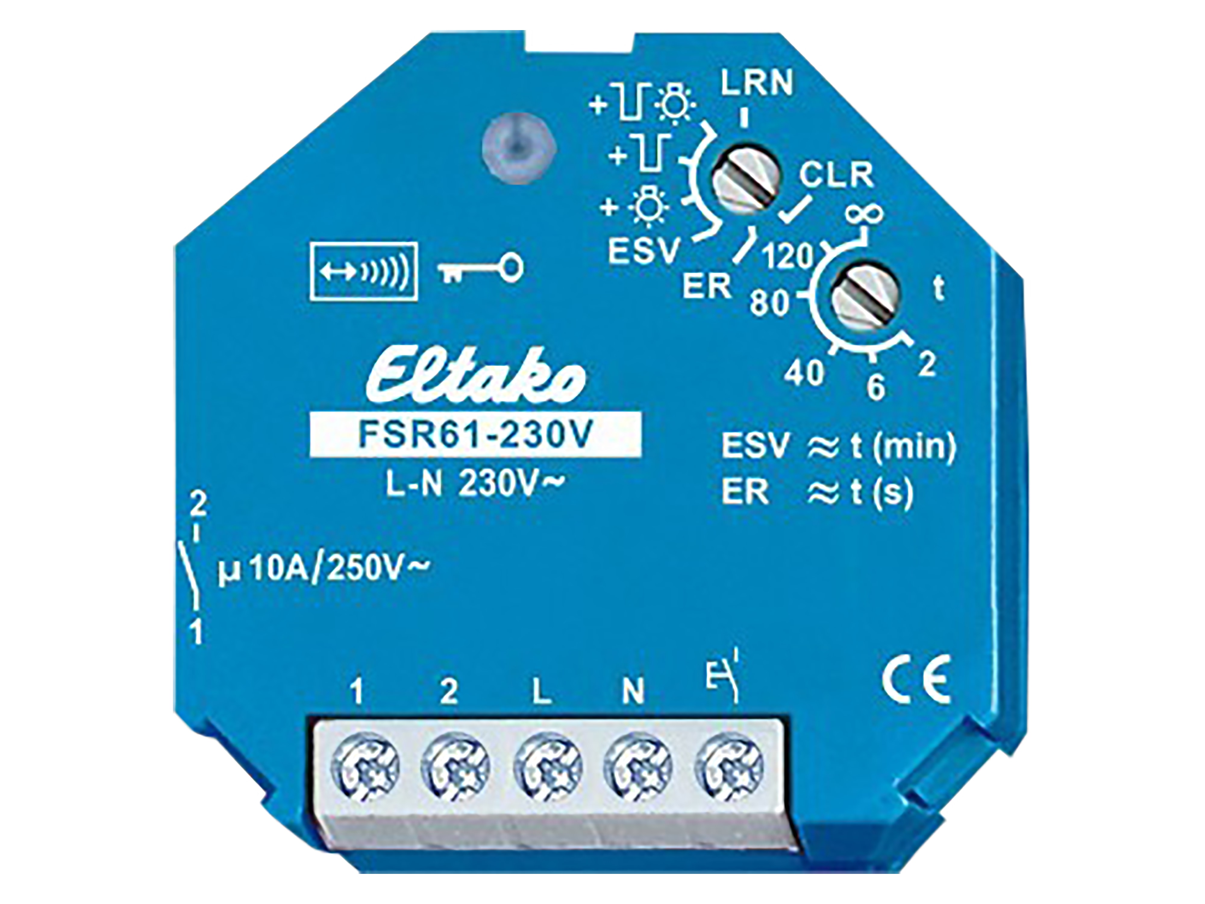 ELTAKO Funkaktor Stromstoß-Schaltrelais FSR61-230V ELTAKO Funkaktor Stromstoß-Schaltrelais FSR61-230V