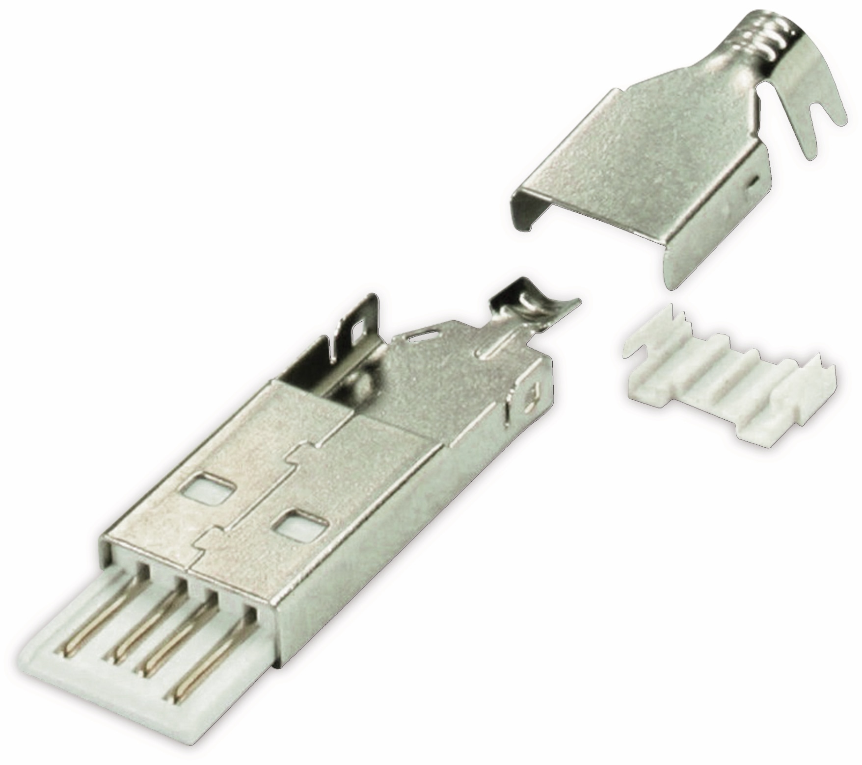 S-IMPULS USB-A Stecker, unmontiert S-IMPULS USB-A Stecker, unmontiert