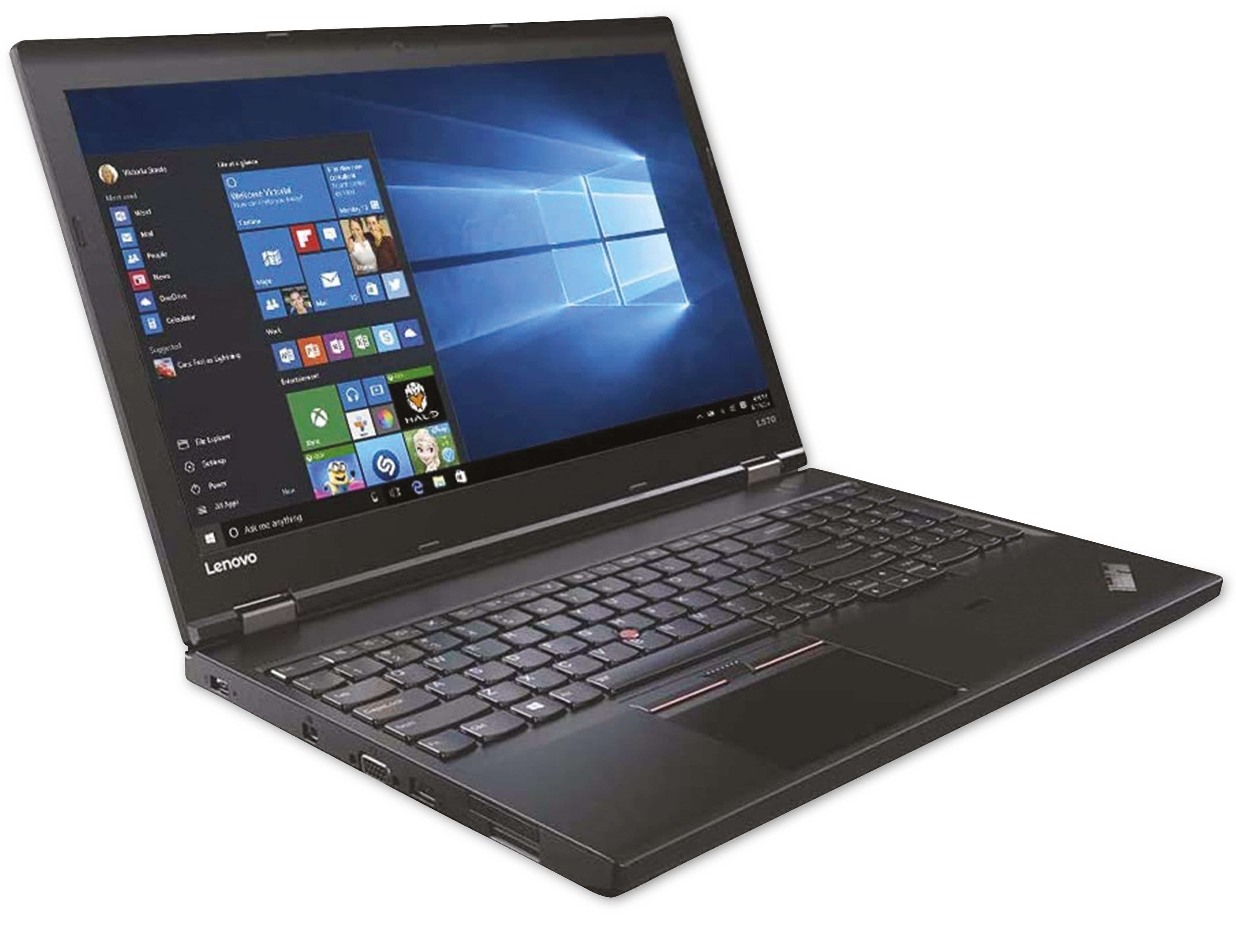 Notebook LENOVO ThinkPad L570, 15,6", Intel i5, 256GB SSD, Win10P, Refurbished
