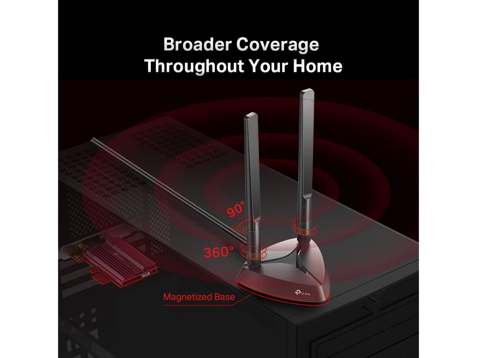 TP-LINK PCIe-Netzwerkkarte Archer TX3000E, AX3000, Wi-Fi 6