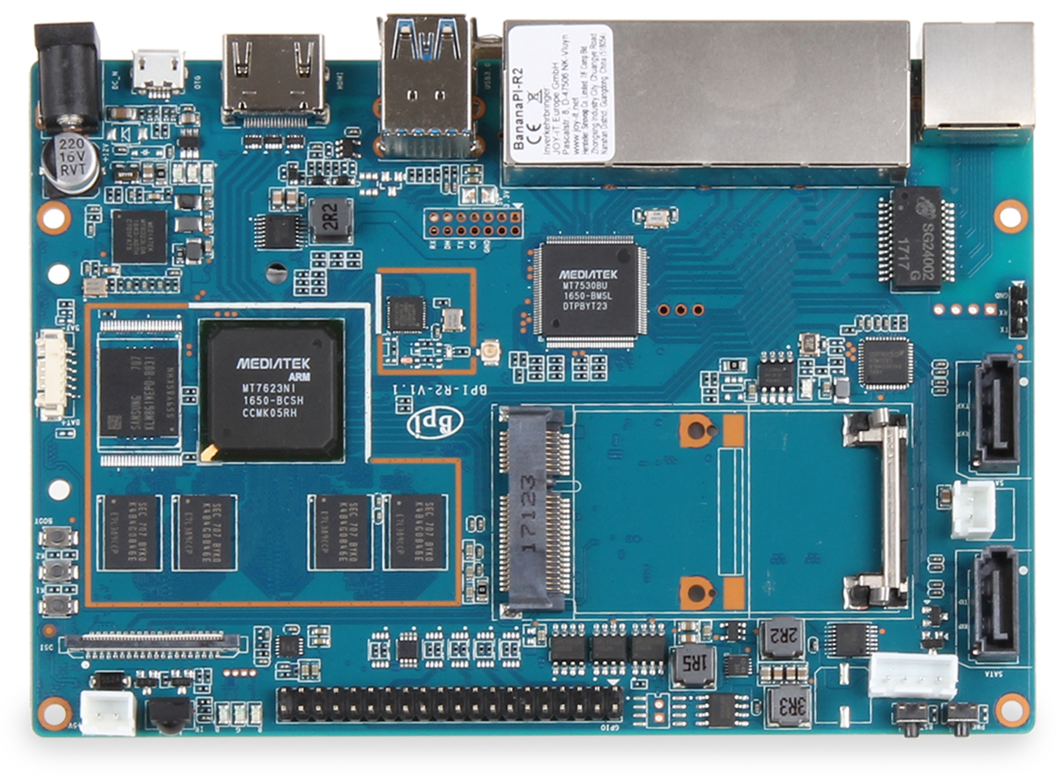 Banana Pi R2 Quad Core 2GB DDR3 Netzwerkrouter Banana Pi R2 Quad Core 2GB DDR3 Netzwerkrouter