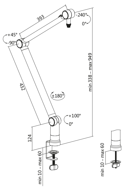 LOGILINK Professioneller Mikrofonarm AA0127