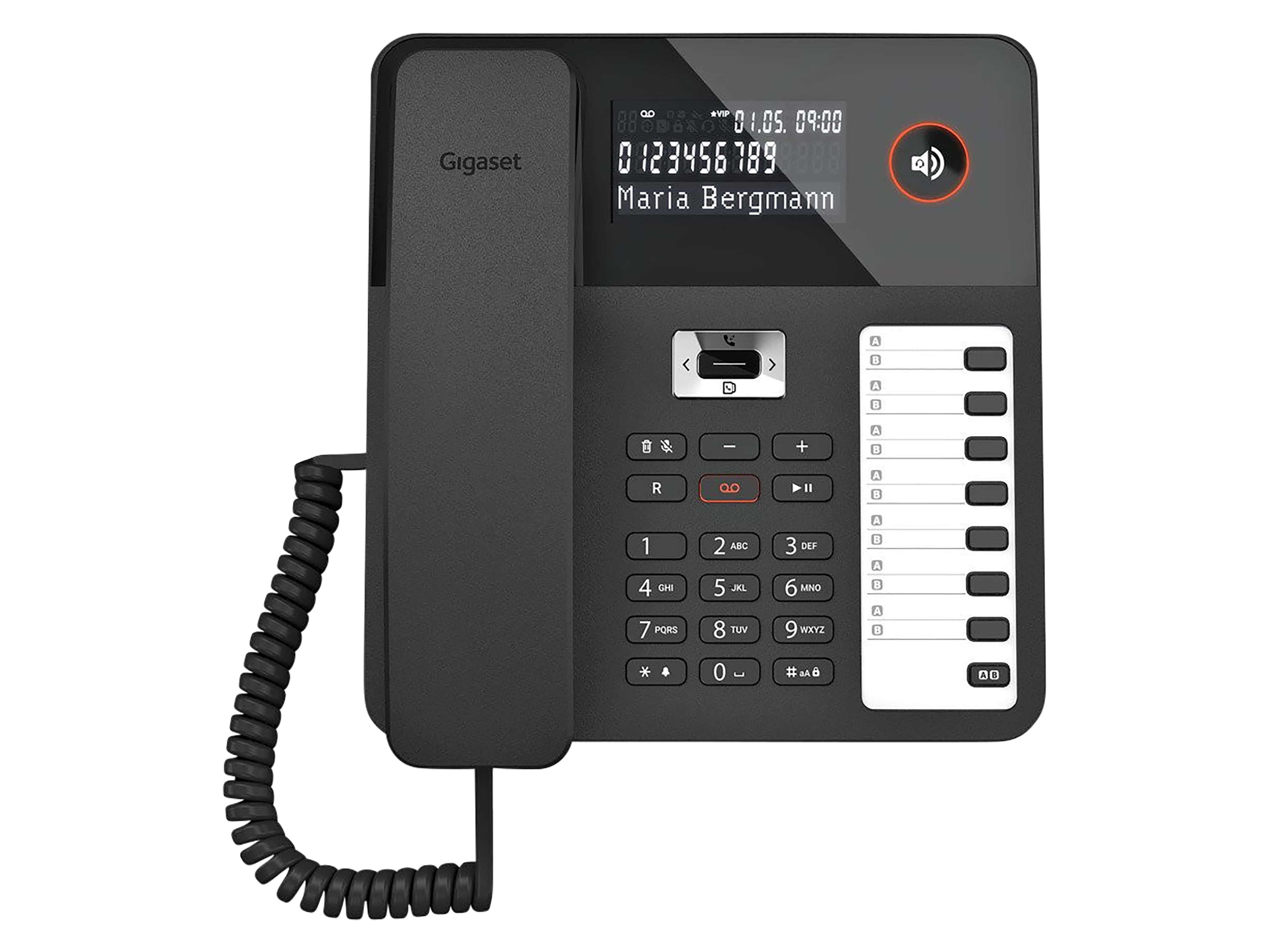 GIGASET Telefon Desk 800A schwarz GIGASET Telefon Desk 800A schwarz