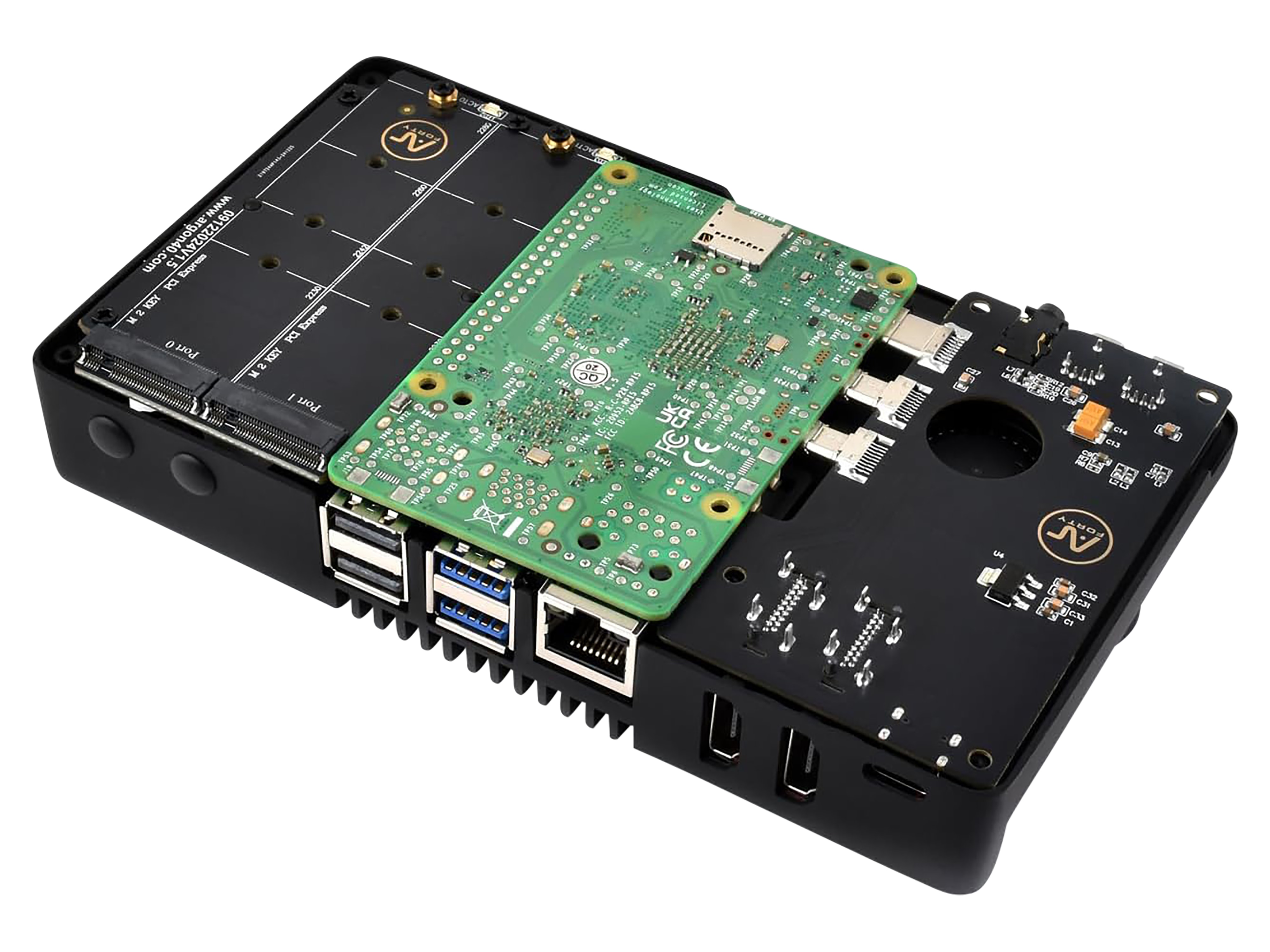 ARGON One V5 Gehäuse für Raspberry Pi 5, ARGONV5