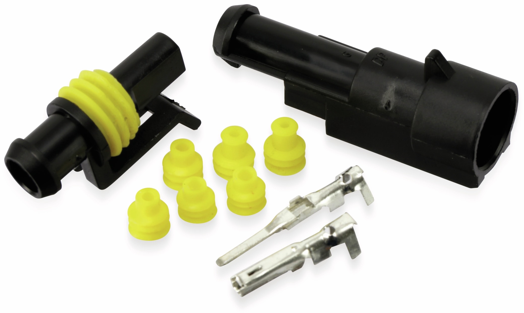Wasserdichtes Steckverbinder-Set, IP65, 1-polig Wasserdichtes Steckverbinder-Set, IP65, 1-polig
