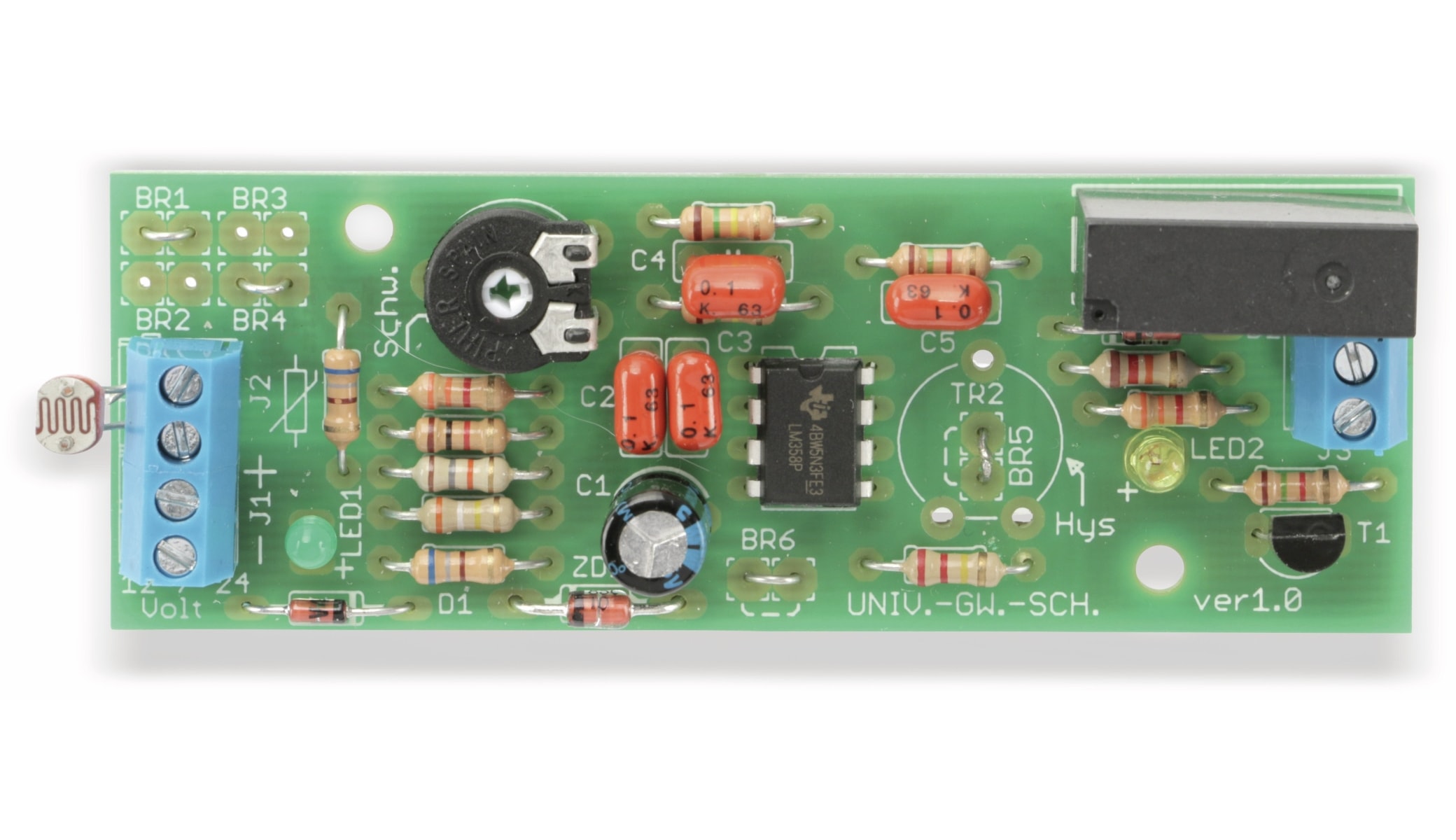 Bausatz Universal Dämmerungsschalter V1.0