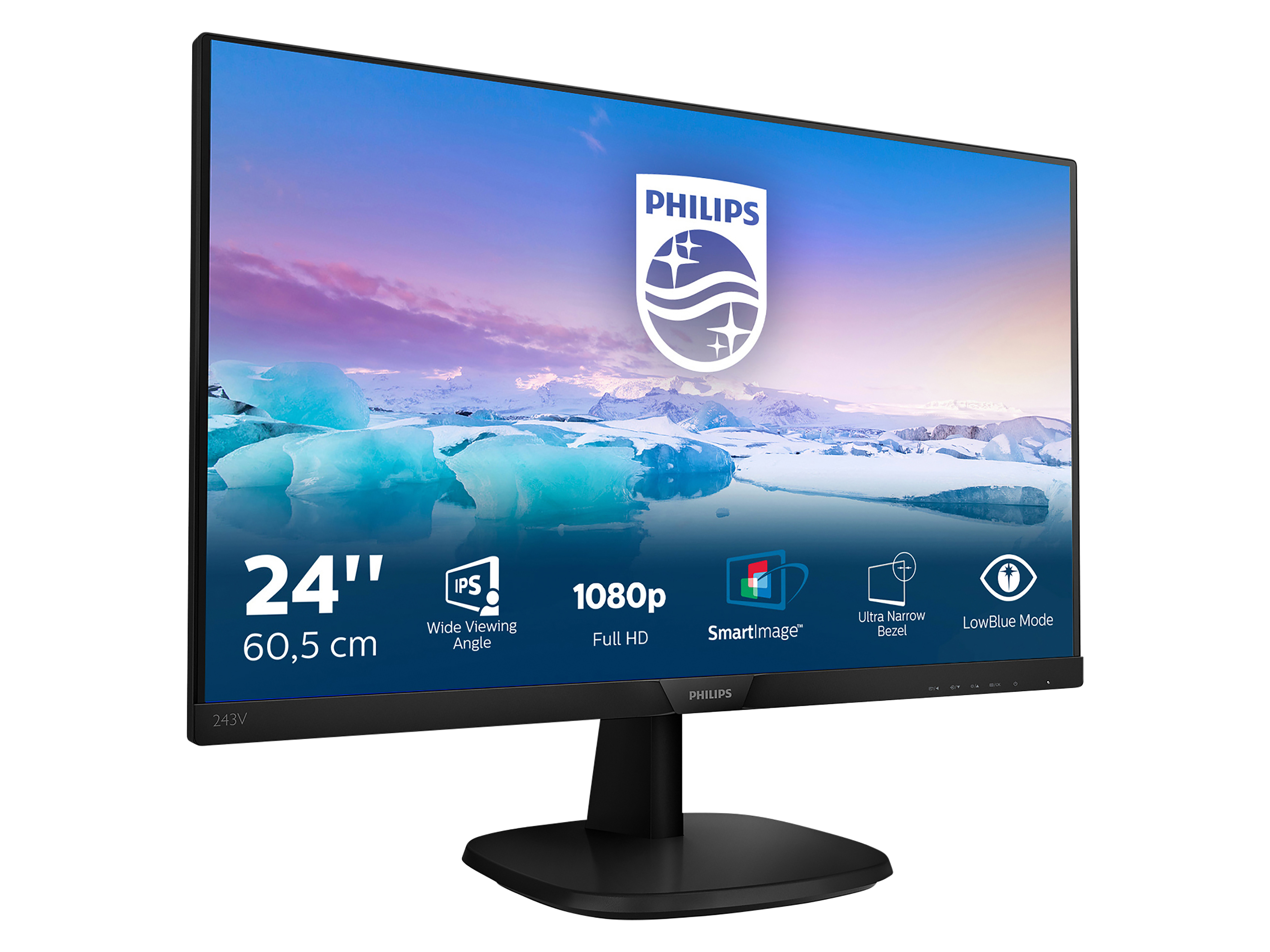 PHILIPS Monitor 243V7QDSB / Verpackung beschädigt